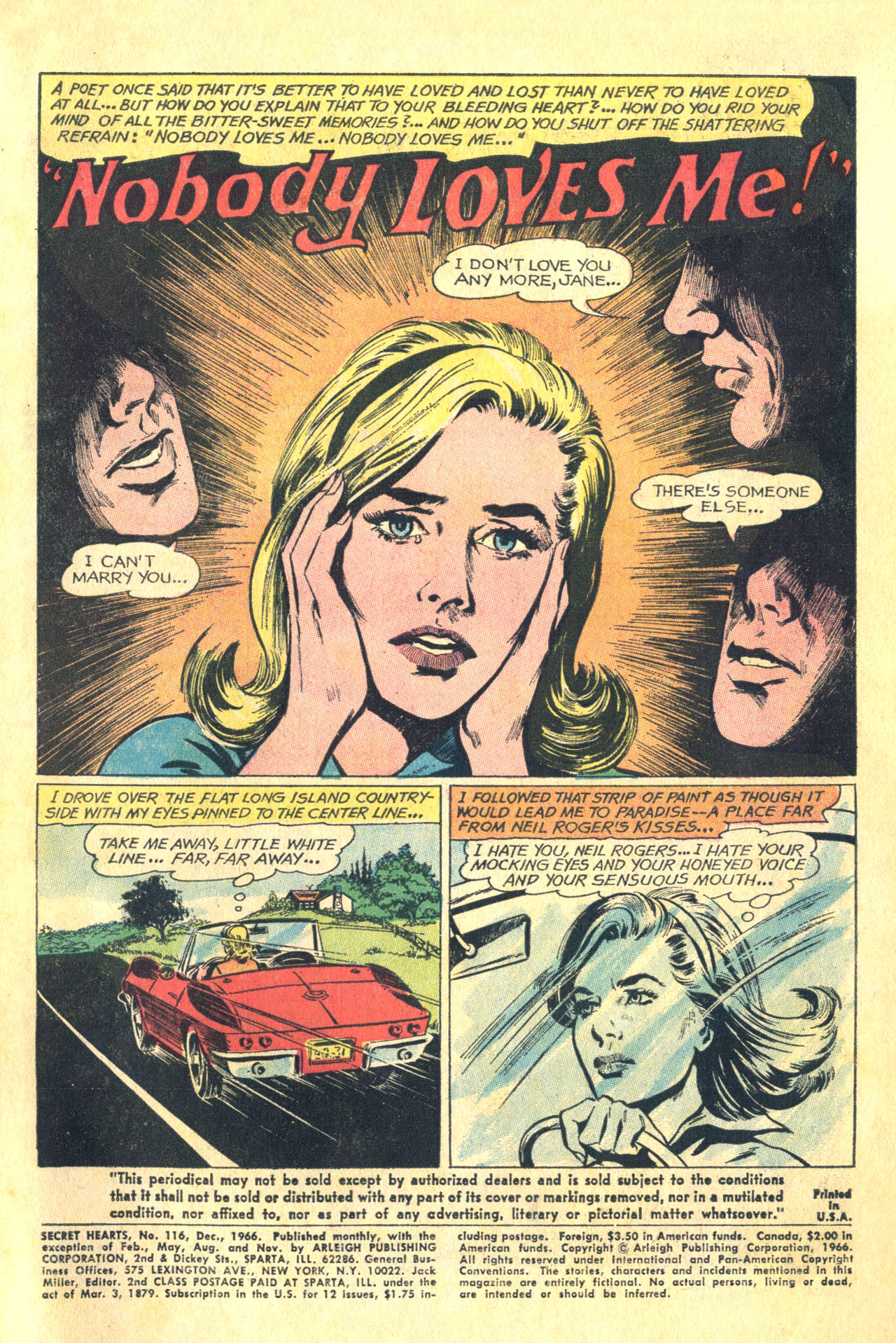 Read online Secret Hearts comic -  Issue #116 - 3