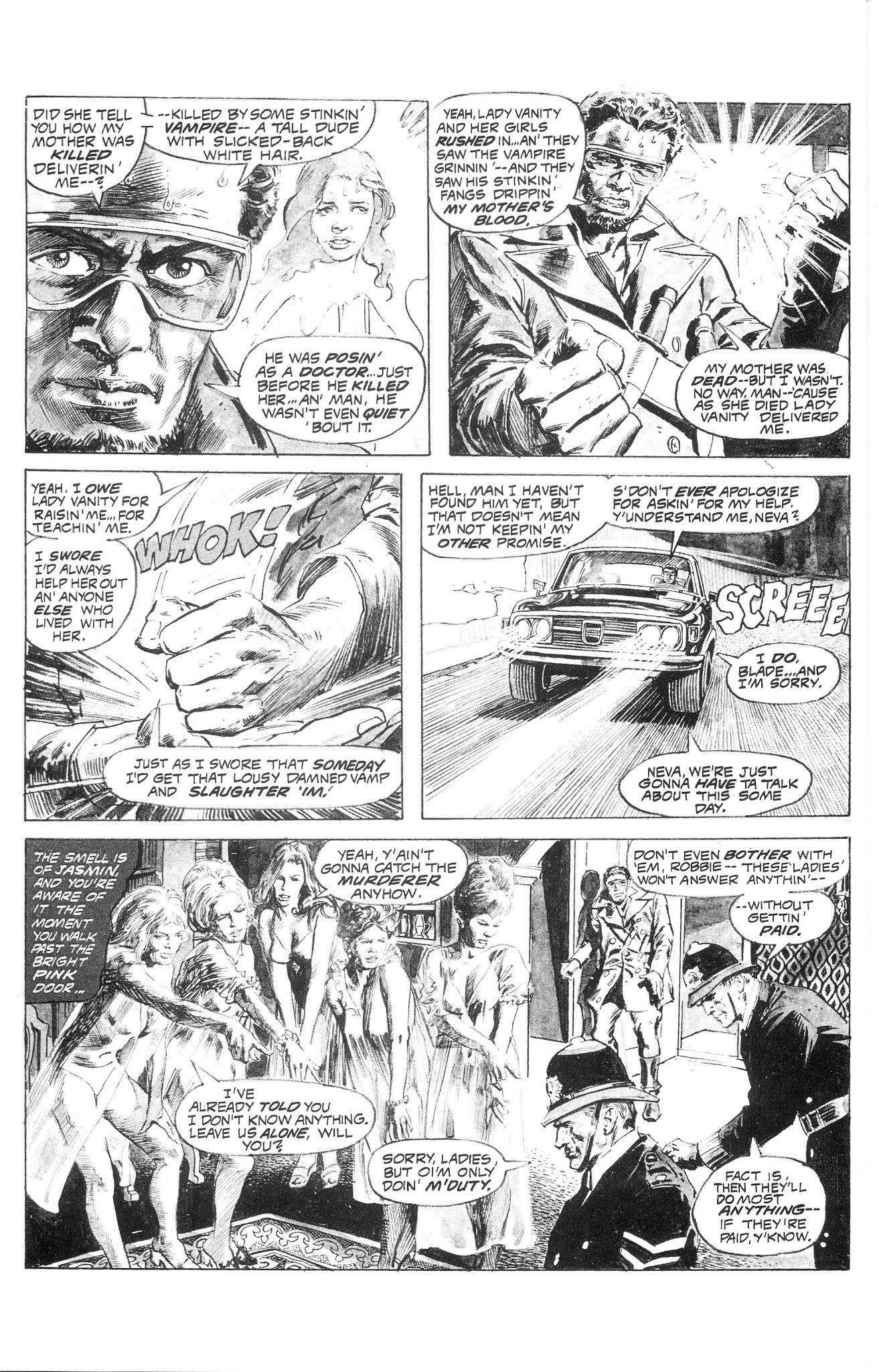 Read online Blade: Black & White comic -  Issue # TPB - 8