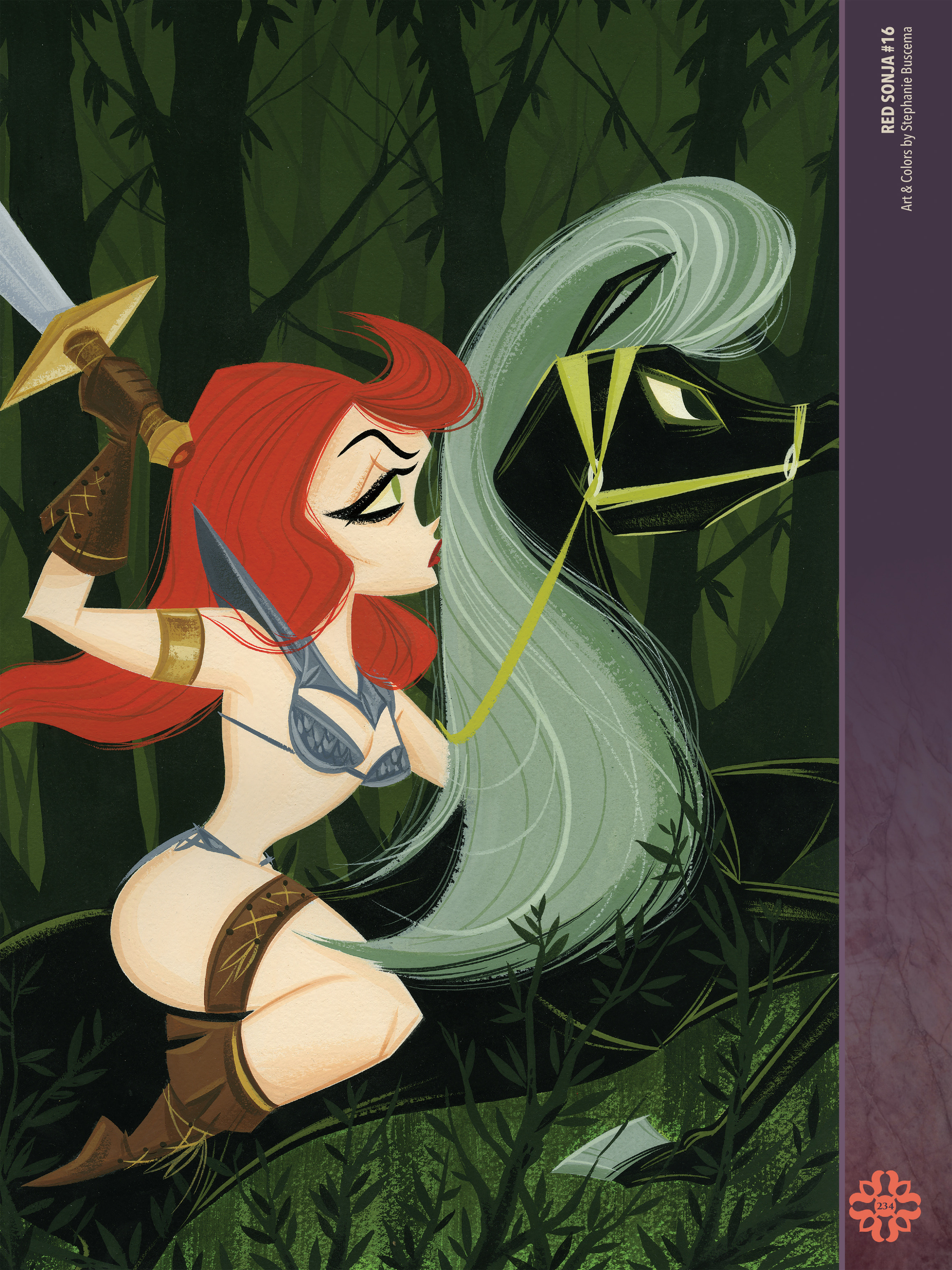 Read online The Art of Red Sonja comic -  Issue # TPB 2 (Part 3) - 35