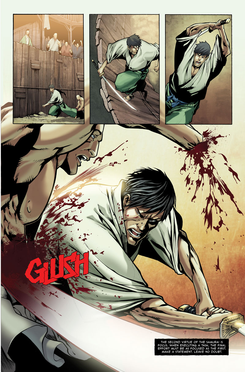 Read online Samurai's Blood comic -  Issue #2 - 17