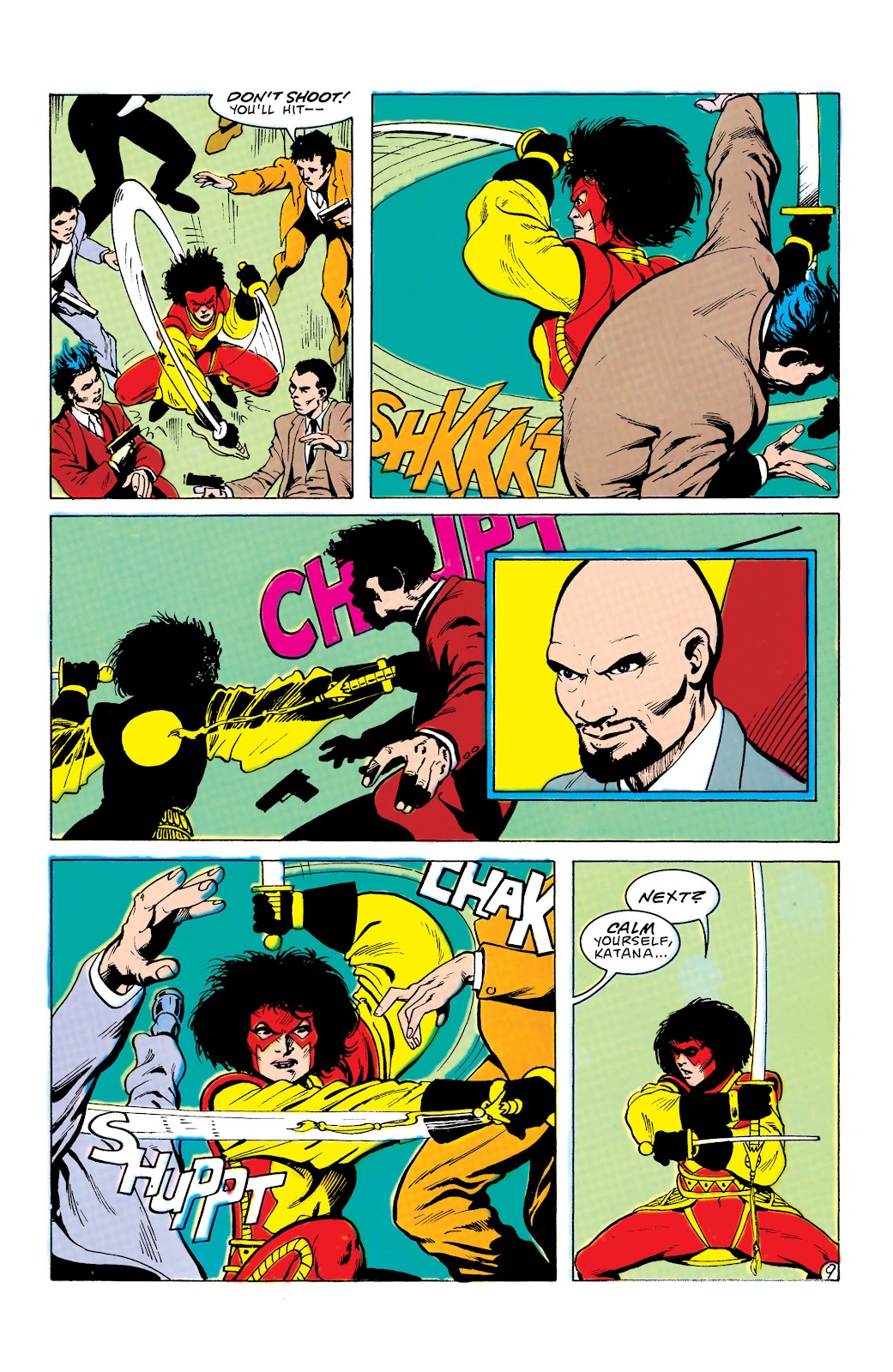 Batman and the Outsiders (1983) issue 23 - Page 9