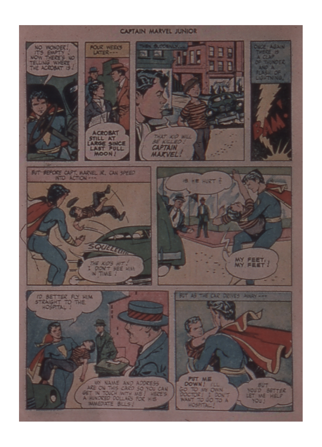 Read online Captain Marvel, Jr. comic -  Issue #47 - 6