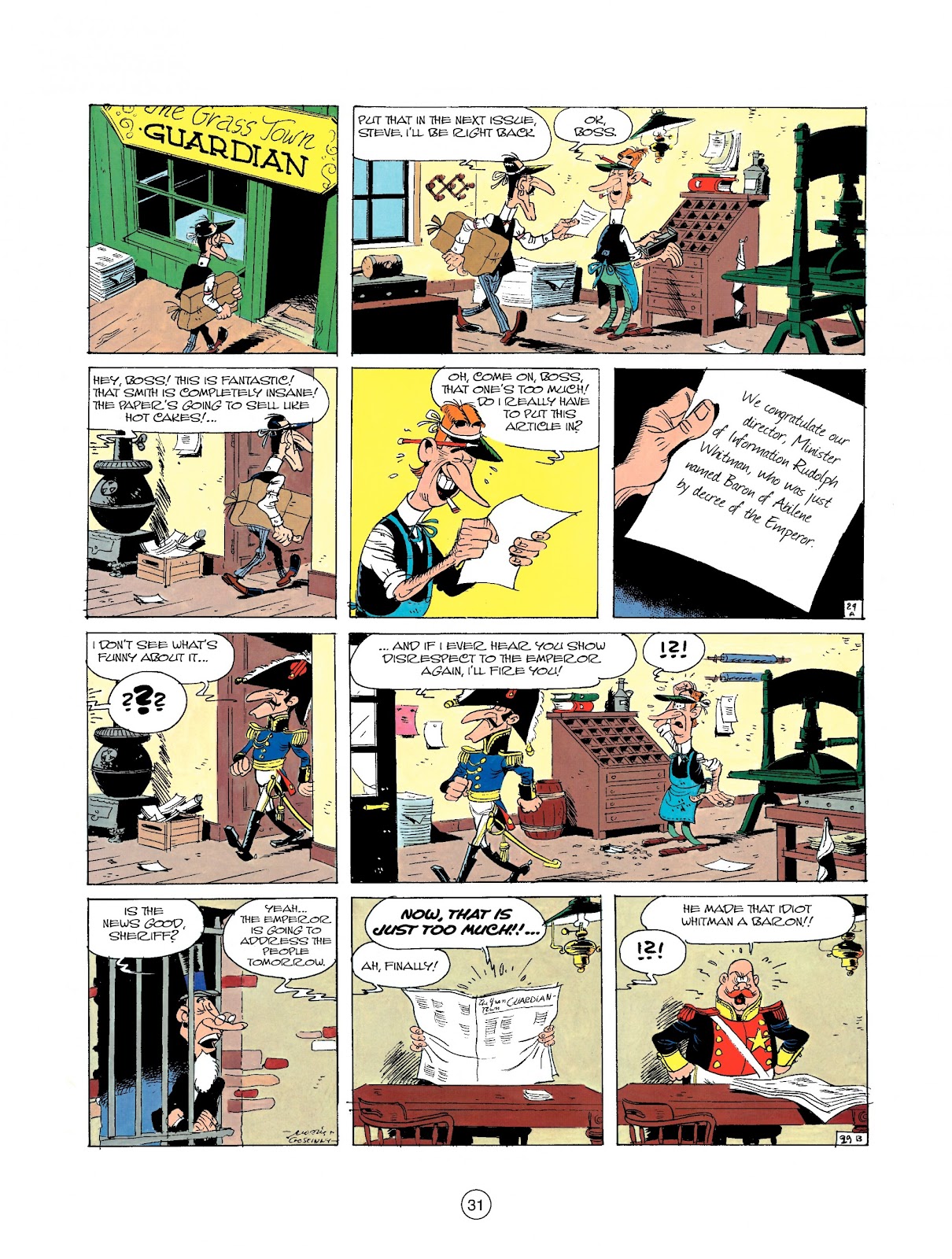 A Lucky Luke Adventure issue 22 - Page 31