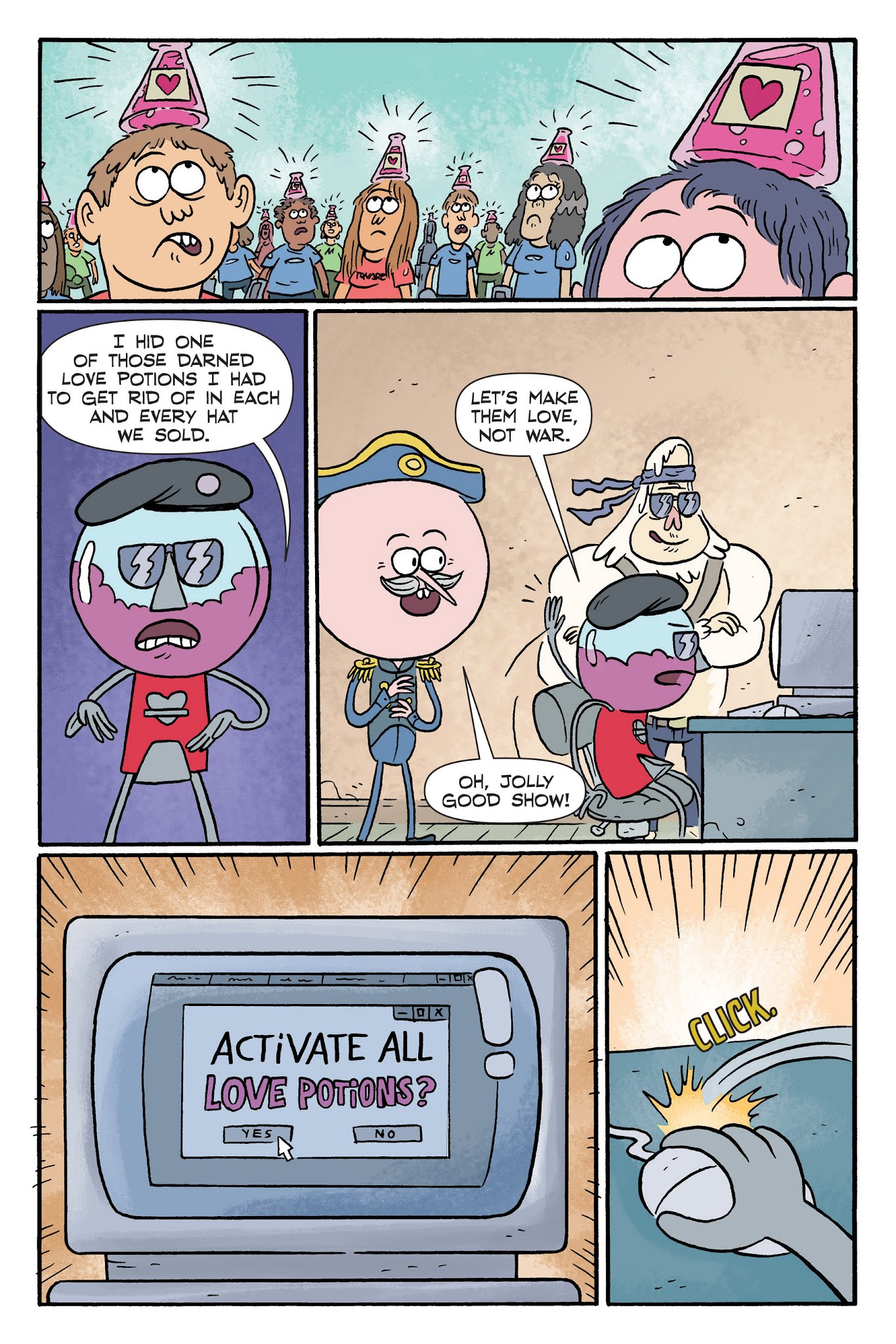 Read online Regular Show: A Clash of Consoles comic -  Issue # TPB (Part 2) - 47