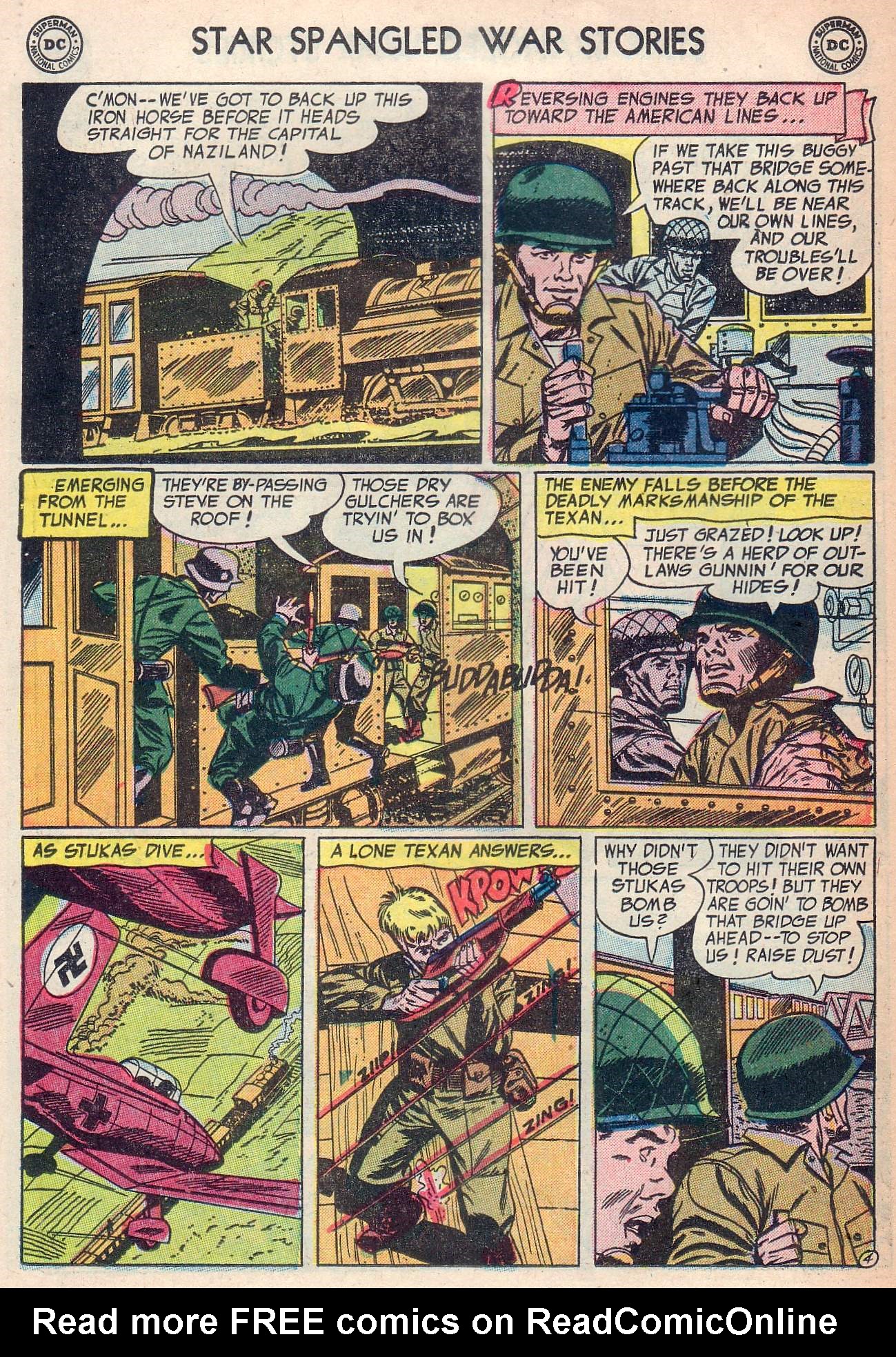Read online Star Spangled War Stories (1952) comic -  Issue #29 - 22