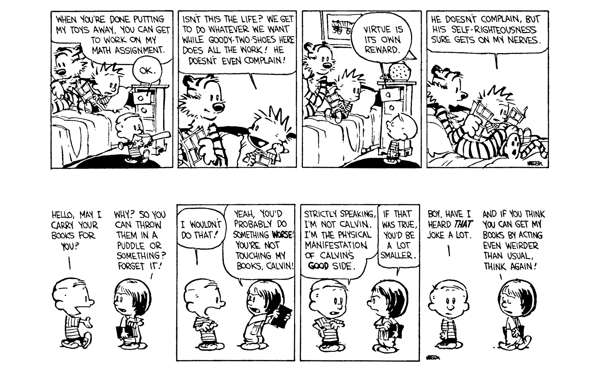 Read online Calvin and Hobbes comic -  Issue #7 - 159