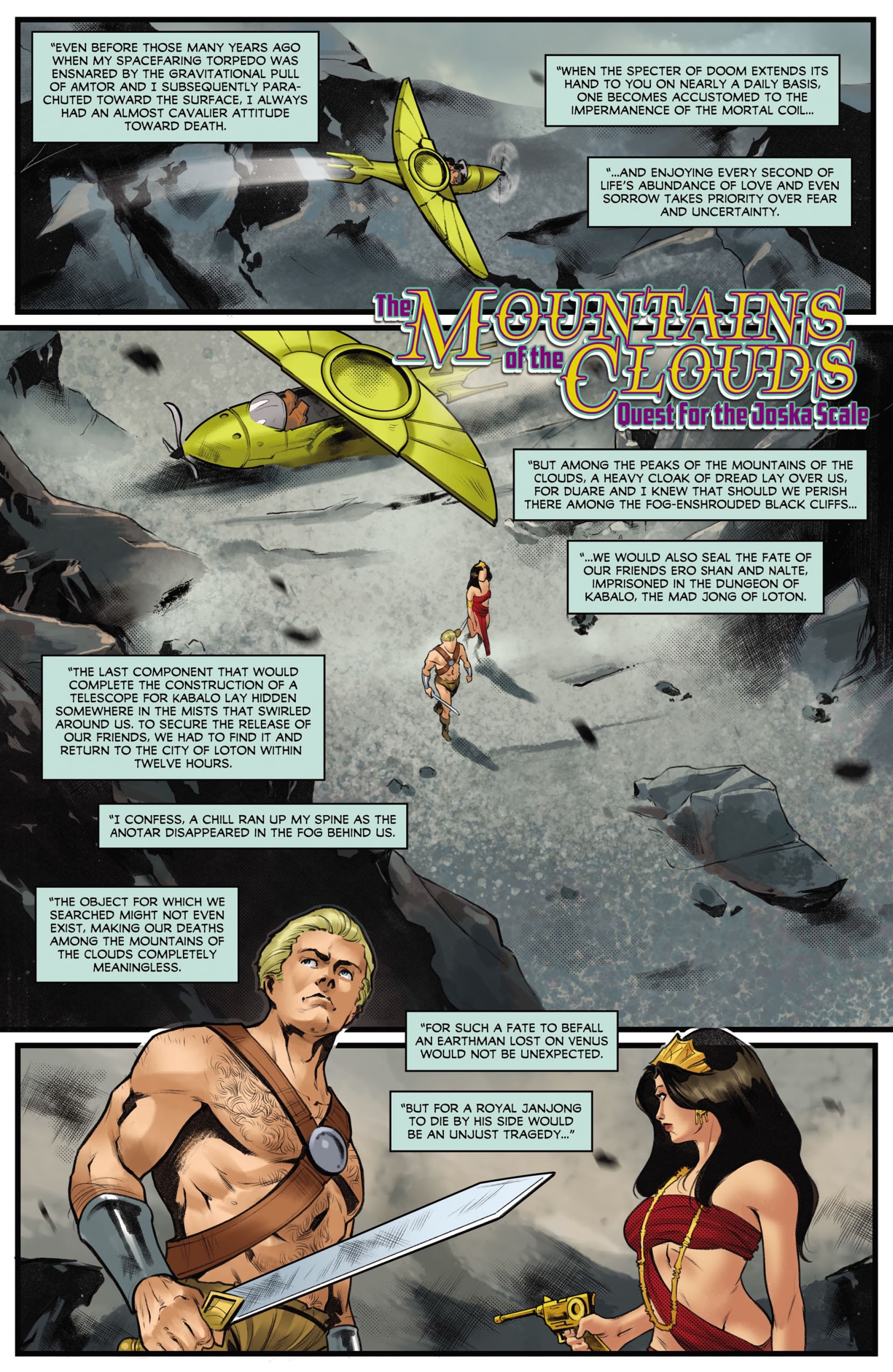 Read online Carson of Venus Eye of Amtor comic -  Issue #3 - 3
