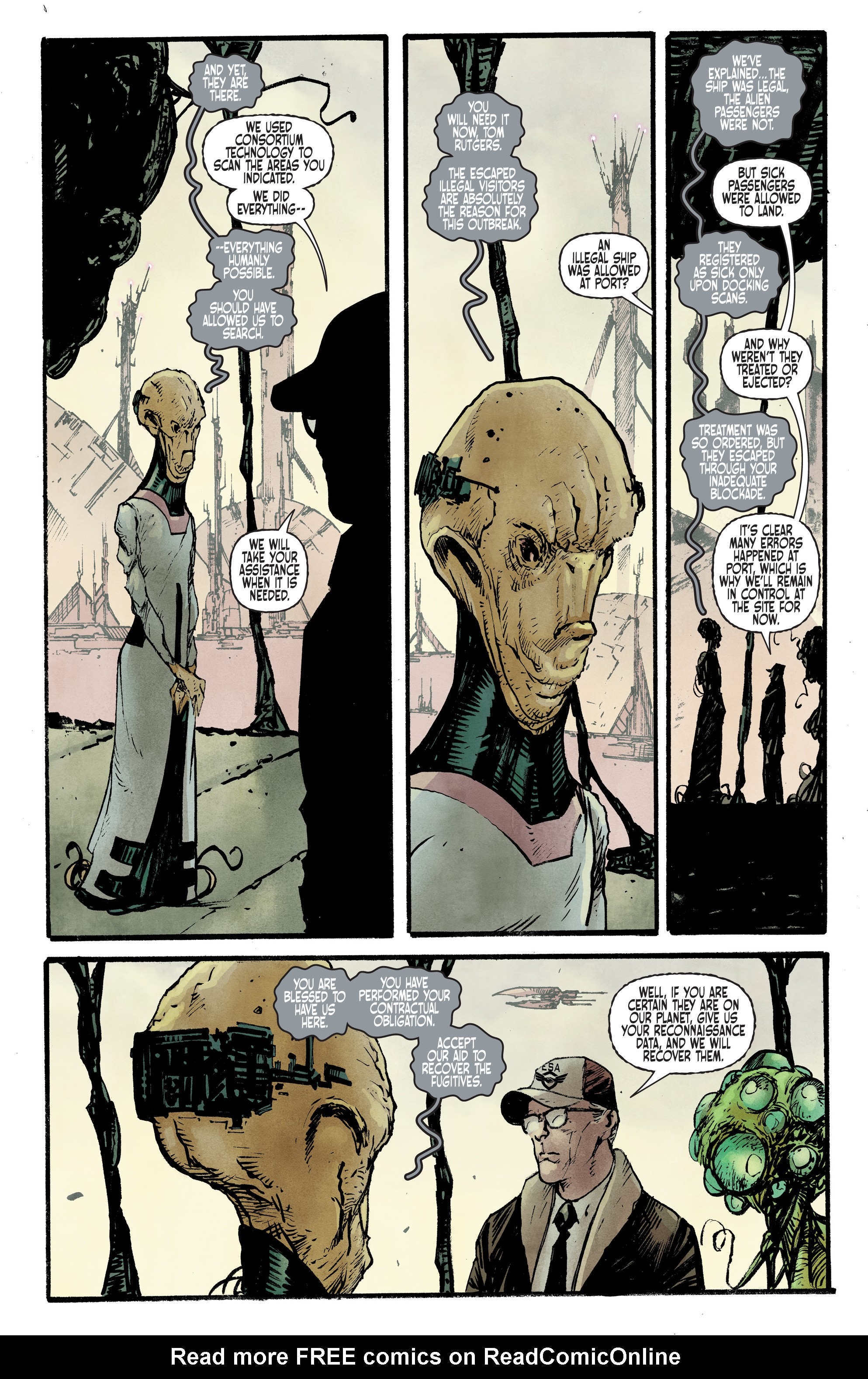 Read online Port of Earth comic -  Issue #9 - 16