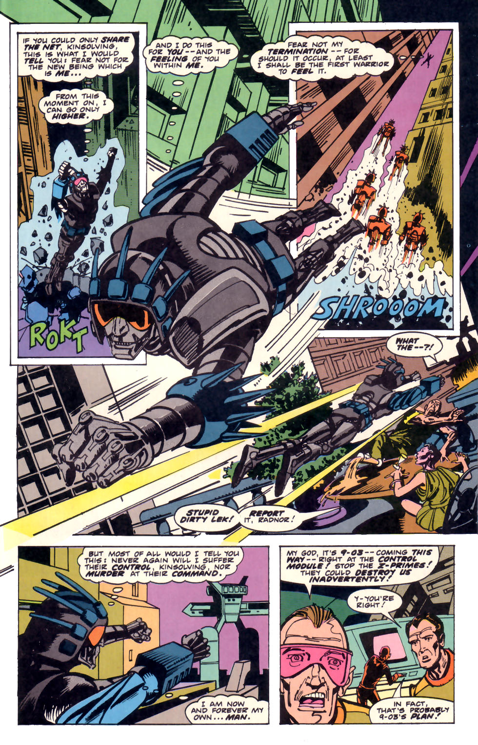 Read online Electric Warrior comic -  Issue #3 - 15