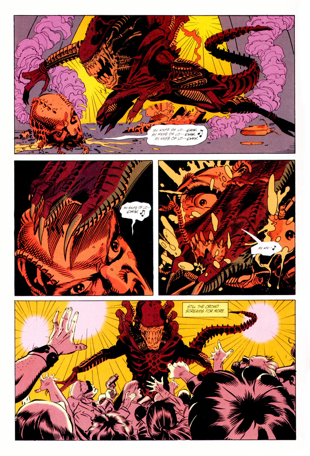 Read online Aliens: Music of the Spears comic -  Issue #4 - 12