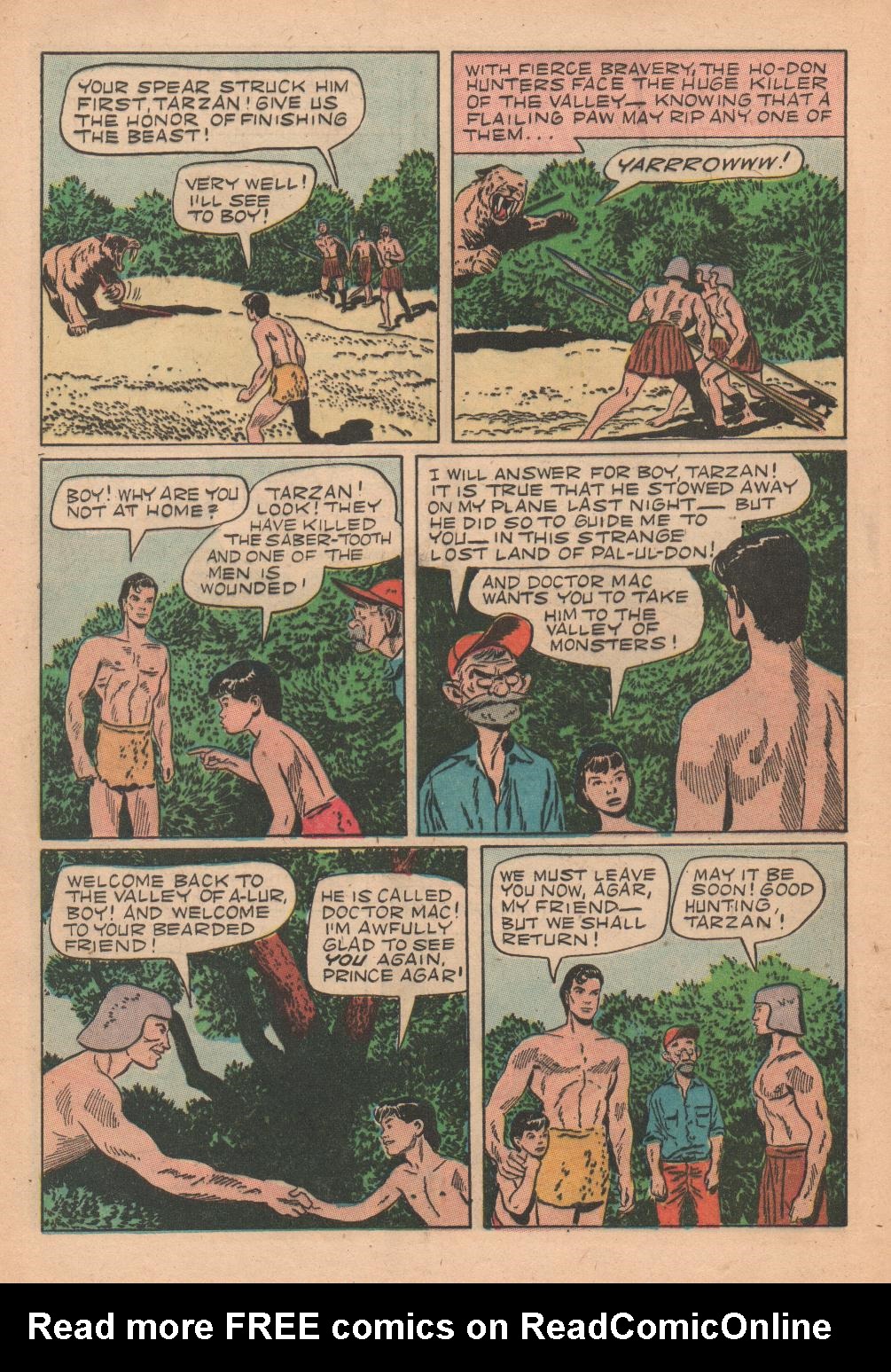 Read online Tarzan (1948) comic -  Issue #31 - 8