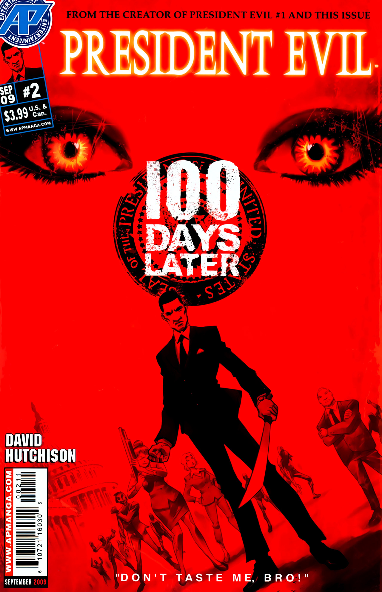 Read online President Evil comic -  Issue #2 - 1