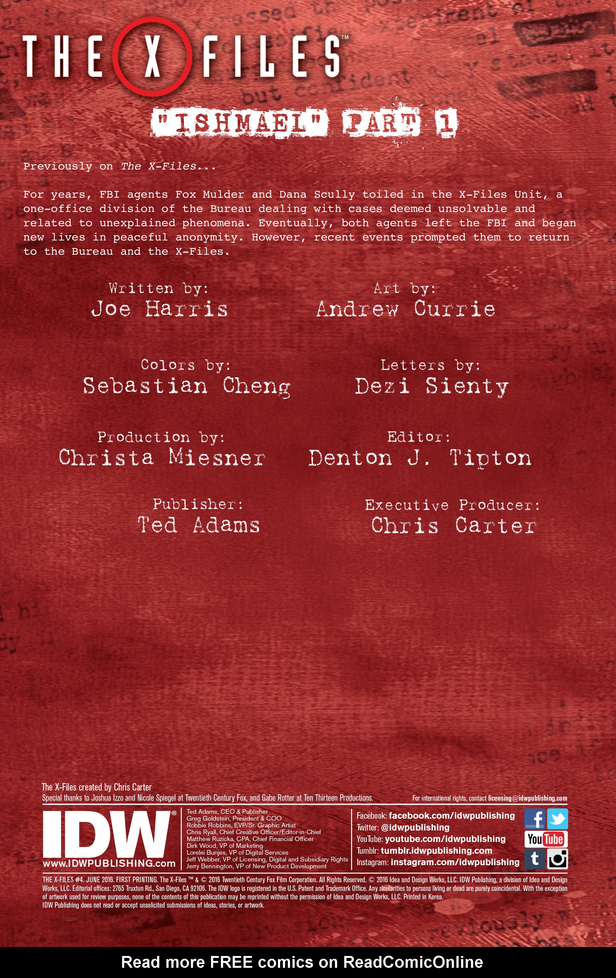 Read online The X-Files (2016) comic -  Issue #4 - 2