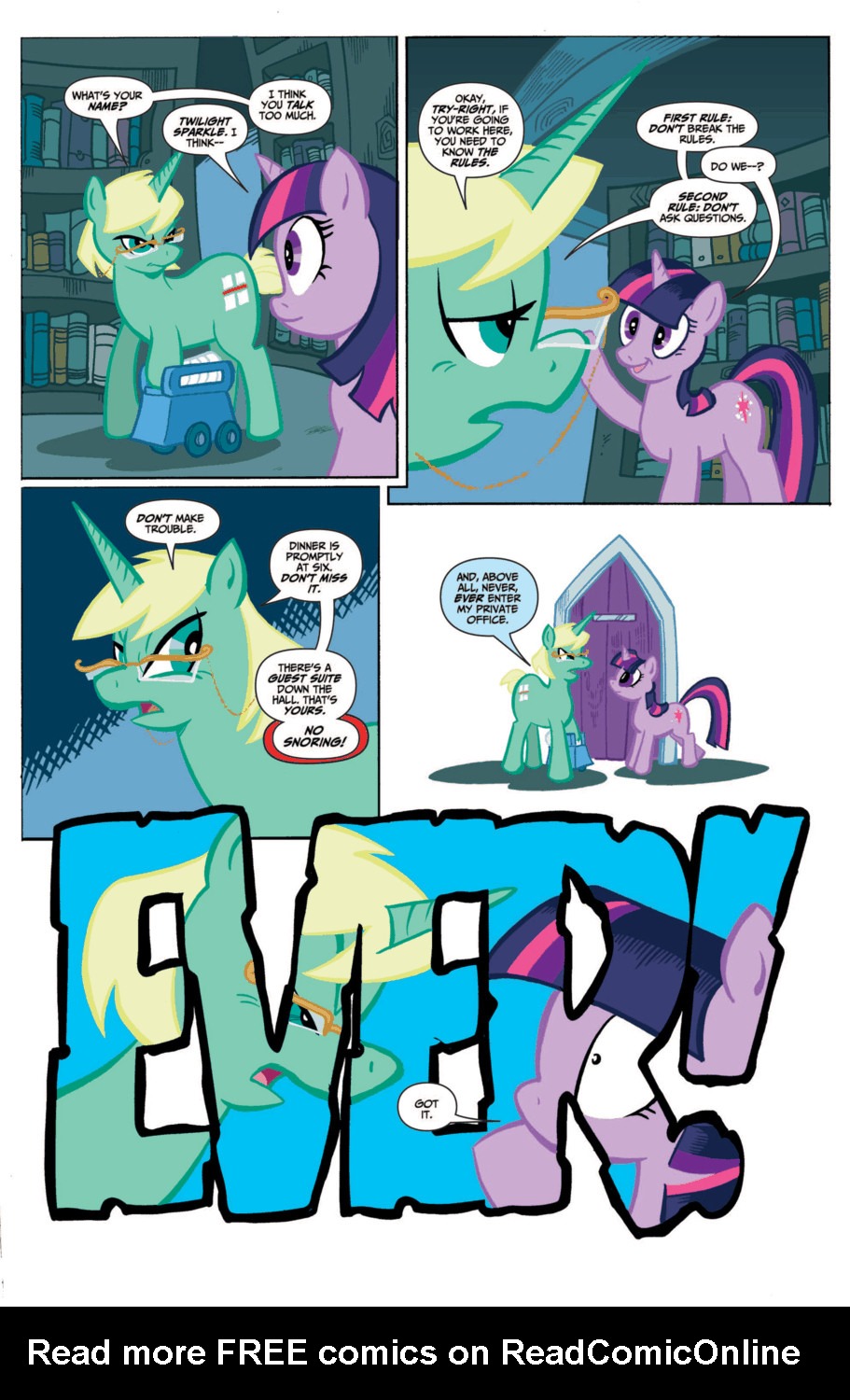 Read online My Little Pony Micro-Series comic -  Issue #1 - 8