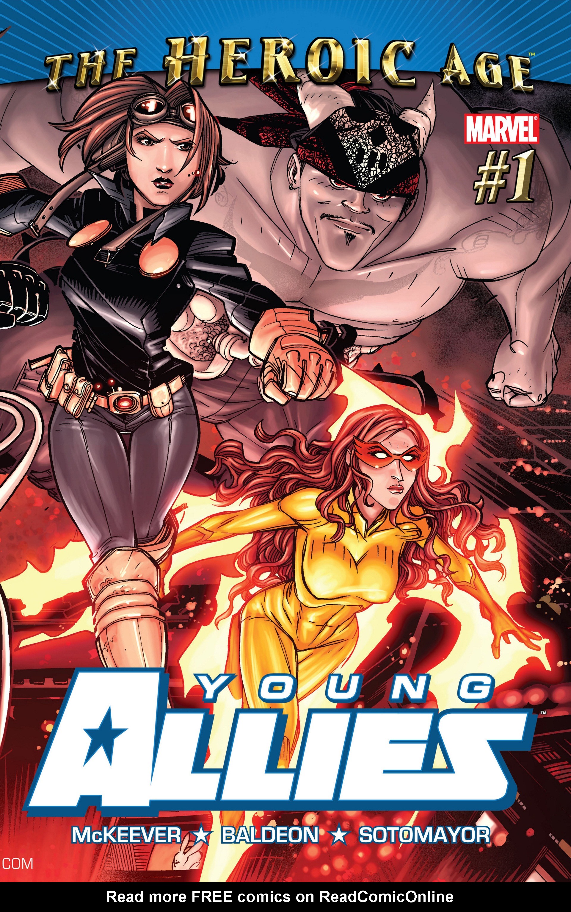 Read online Young Allies comic -  Issue #1 - 1