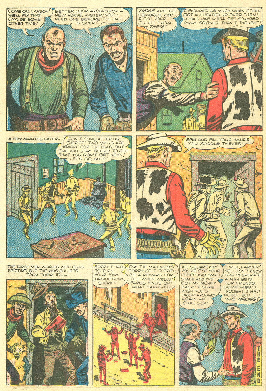 Read online Kid Colt Outlaw comic -  Issue #70 - 32