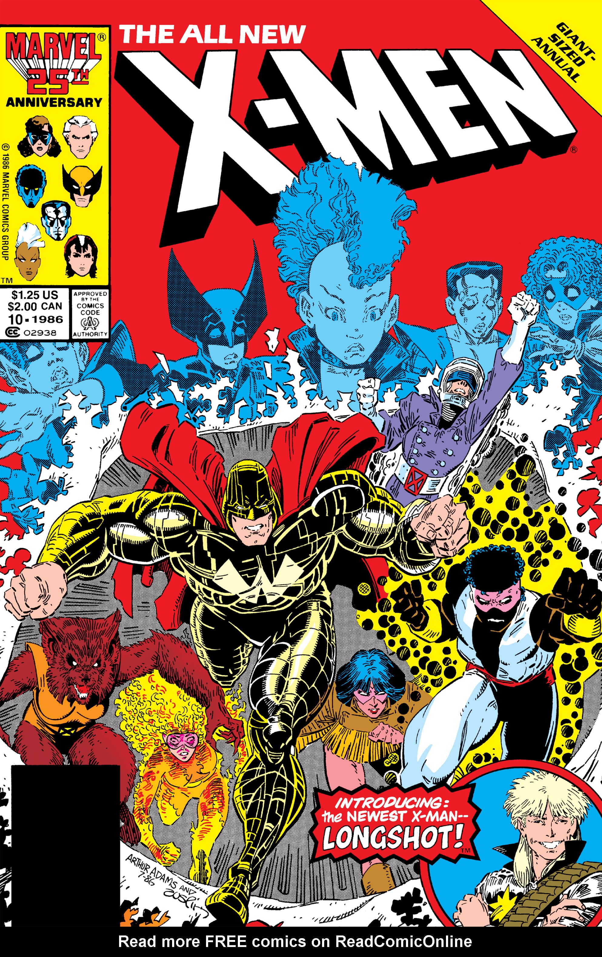 Read online Uncanny X-Men (1963) comic -  Issue # _Annual 10 - 1
