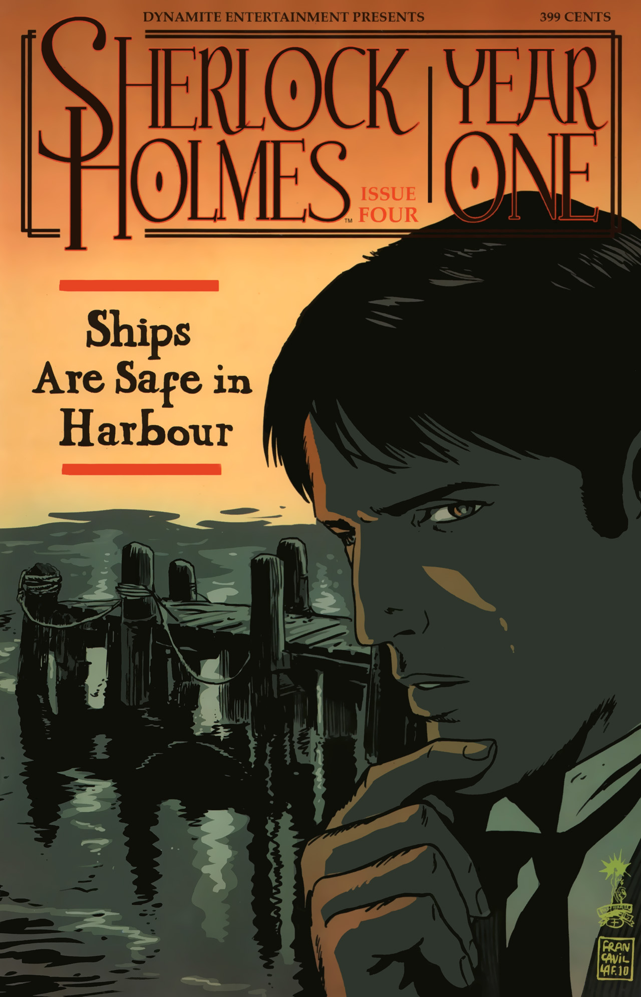 Read online Sherlock Holmes: Year One comic -  Issue #4 - 1