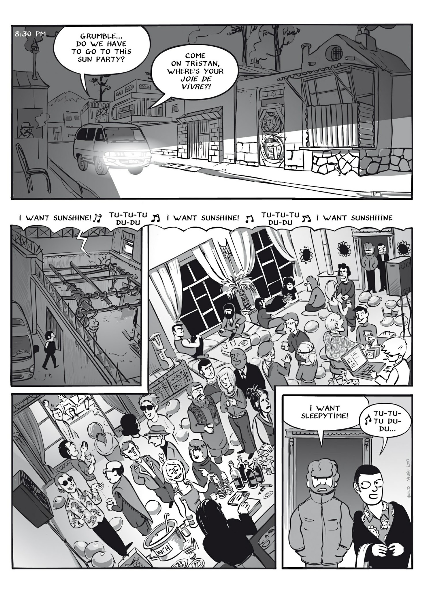 Read online Kabul Disco: How I Managed Not to be Abducted in Afghanistan comic -  Issue # TPB - 49