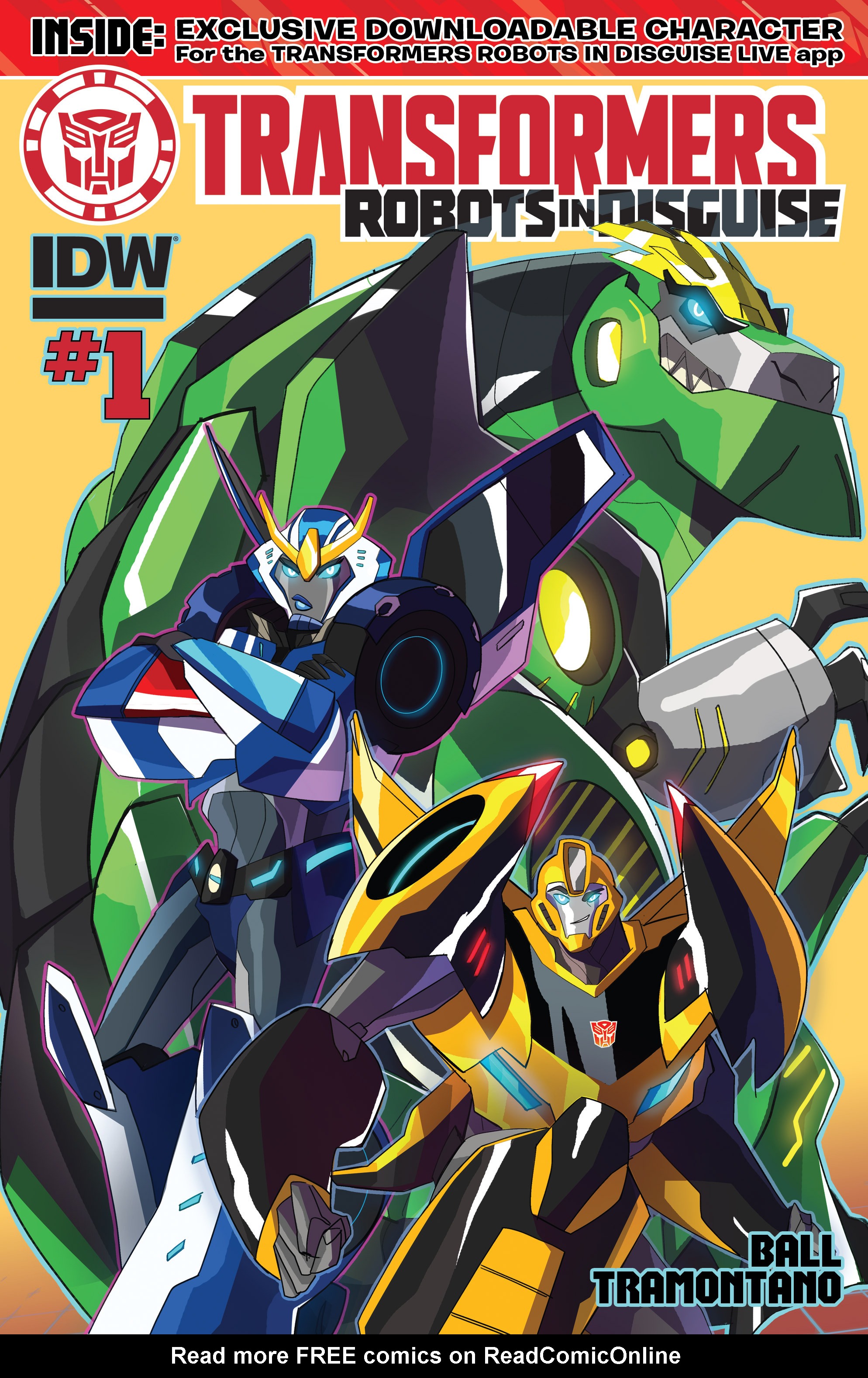 Read online Transformers: Robots In Disguise (2015) comic -  Issue #1 - 1