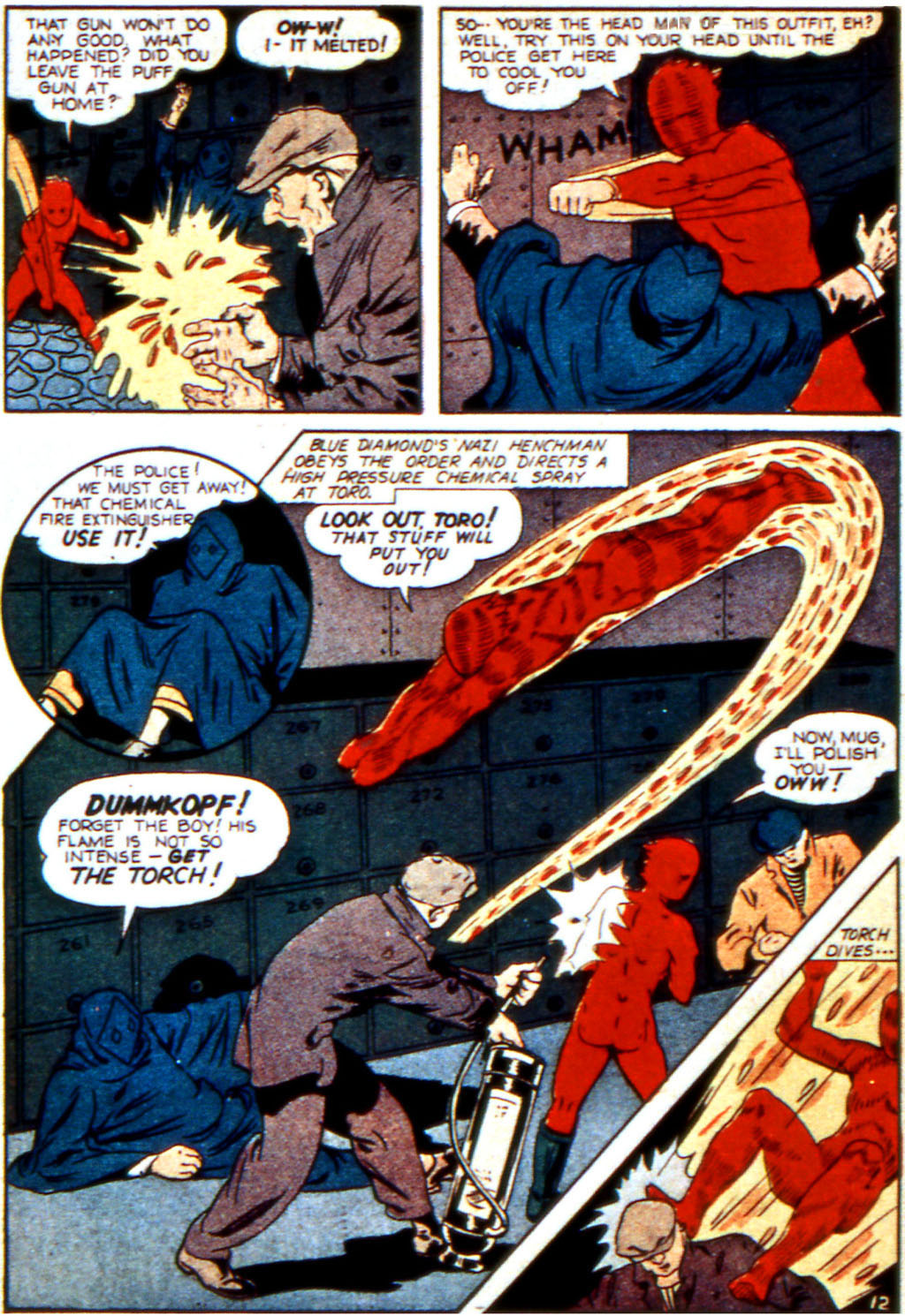 Read online The Human Torch (1940) comic -  Issue #11 - 35