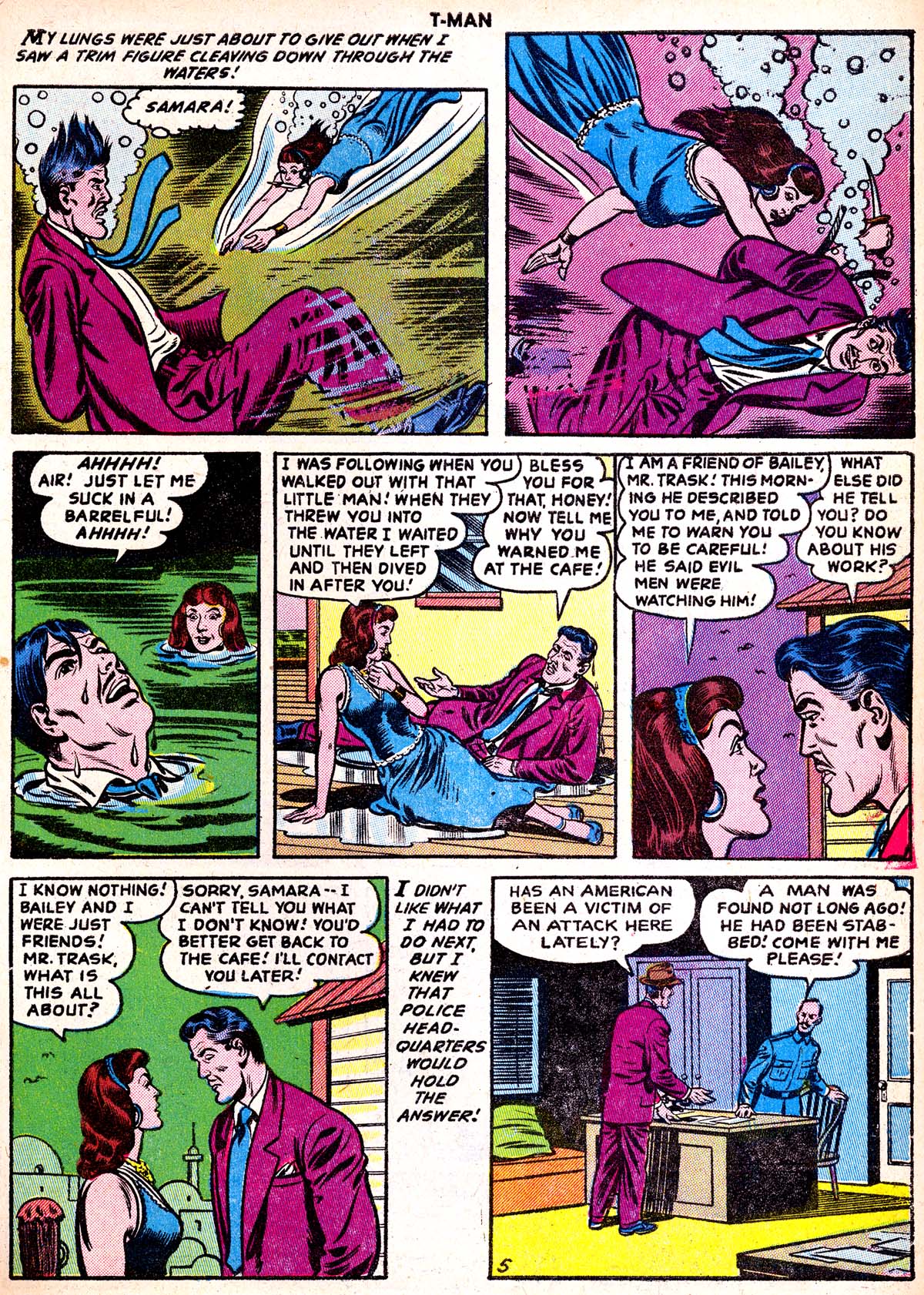 Read online T-Man: World Wide Trouble Shooter comic -  Issue #36 - 7