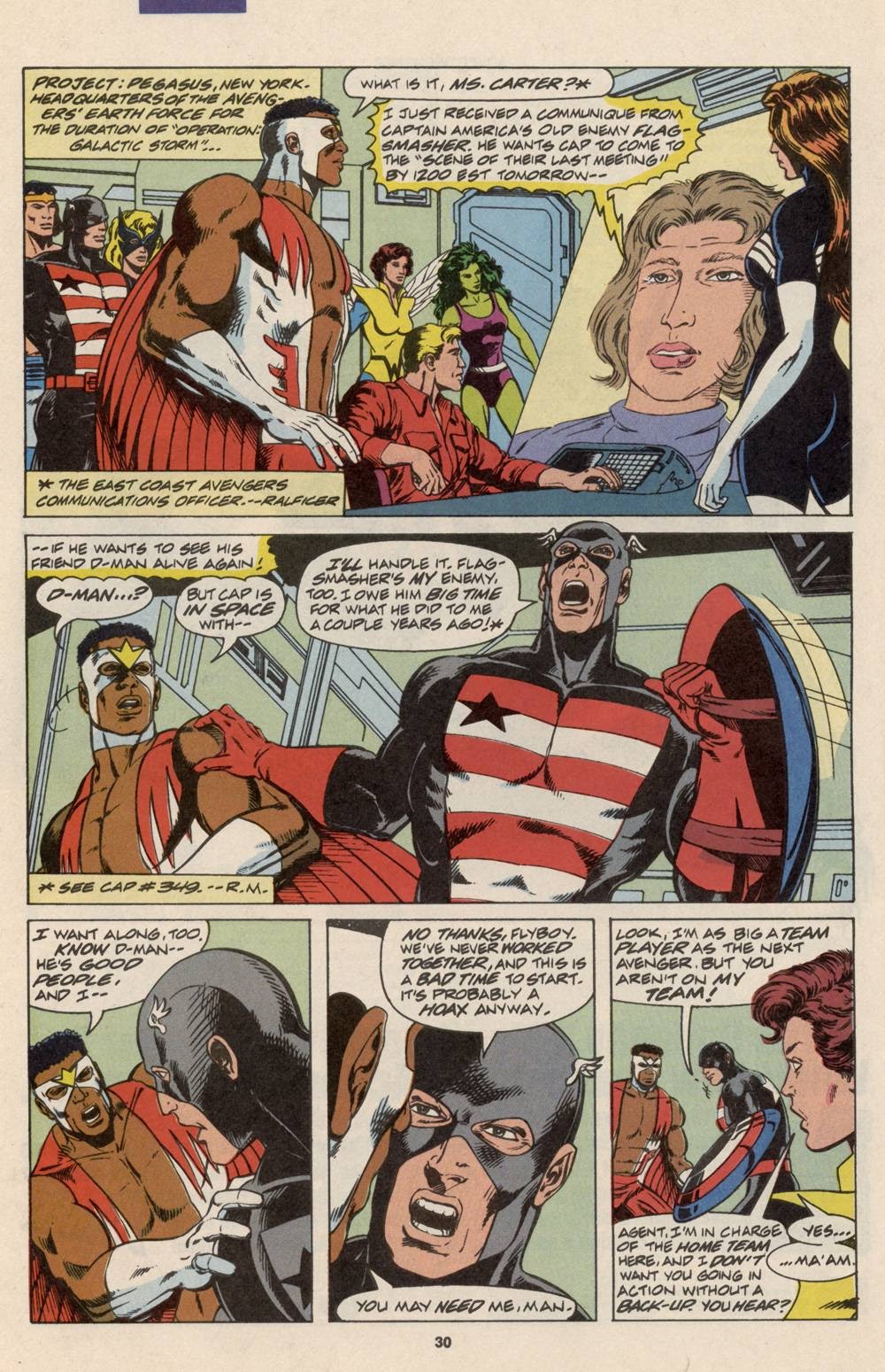 Read online Captain America (1968) comic -  Issue #400 - 29