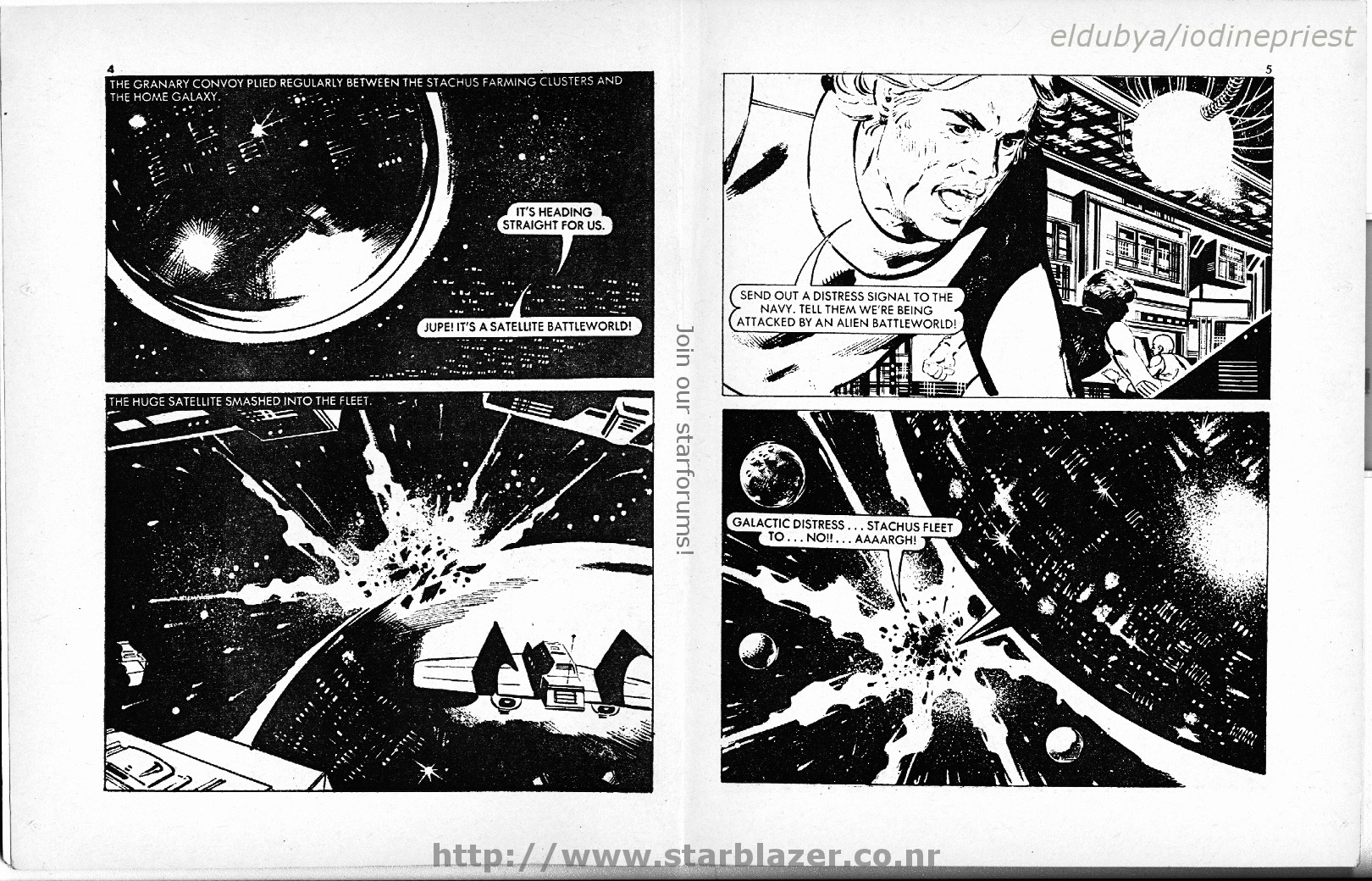 Read online Starblazer comic -  Issue #94 - 4