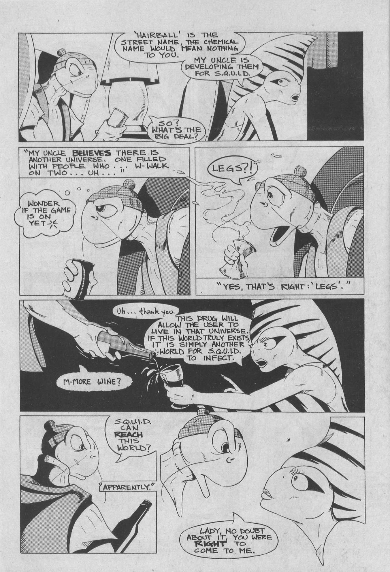 Read online The Fish Police comic -  Issue #1 - 8