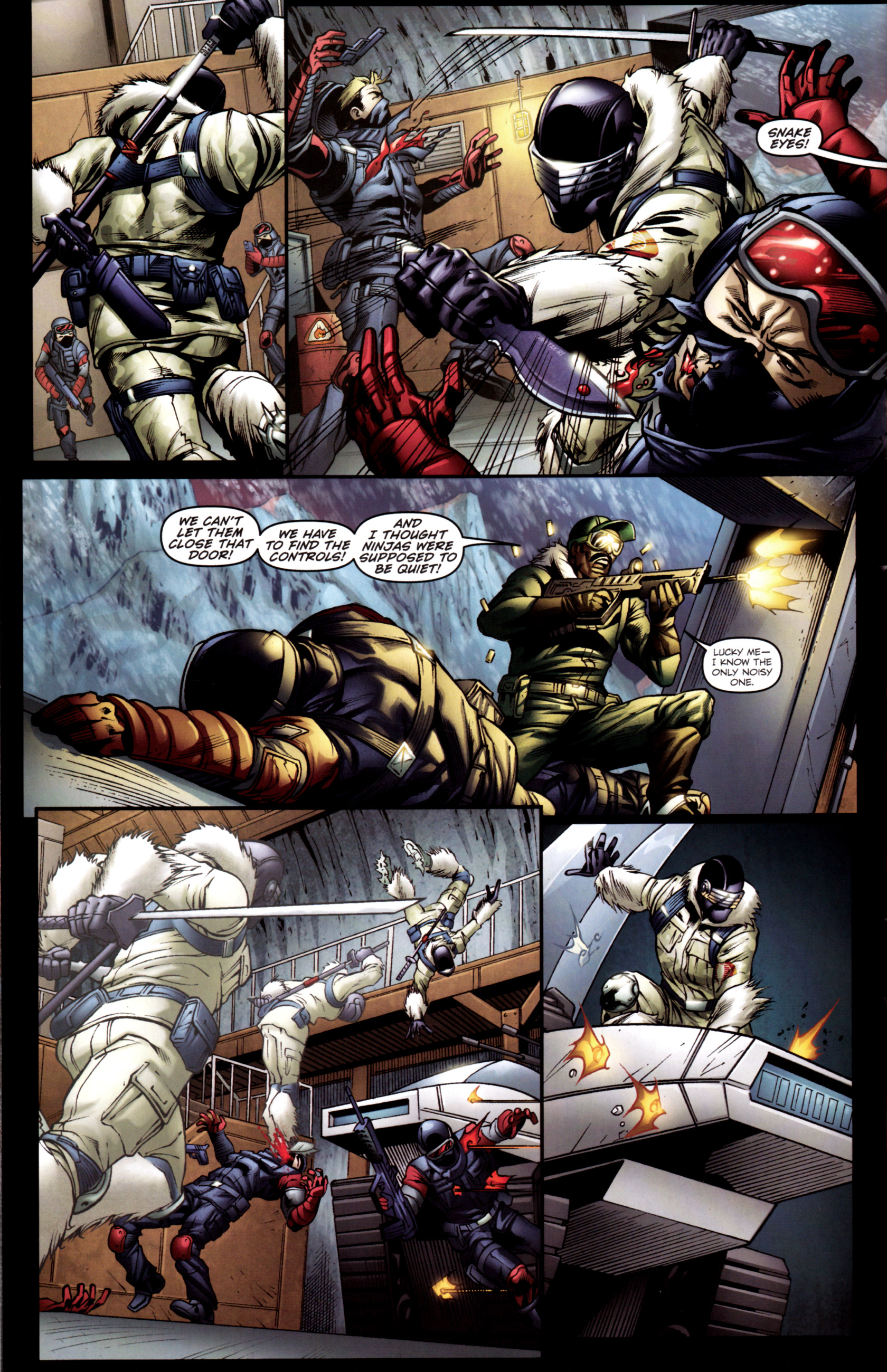 Read online G.I. Joe: Snake Eyes comic -  Issue #2 - 7