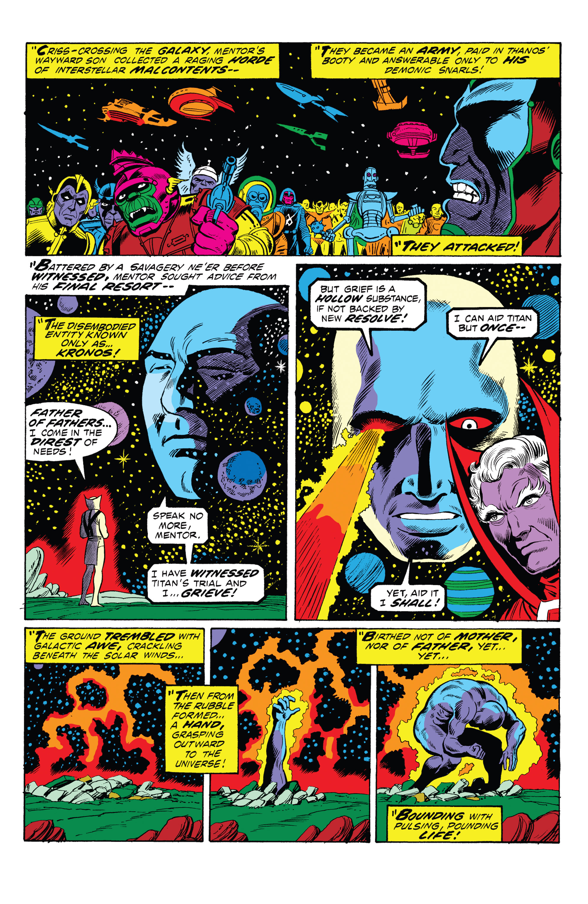 Read online Marvel-Verse: Thanos comic -  Issue # TPB - 13