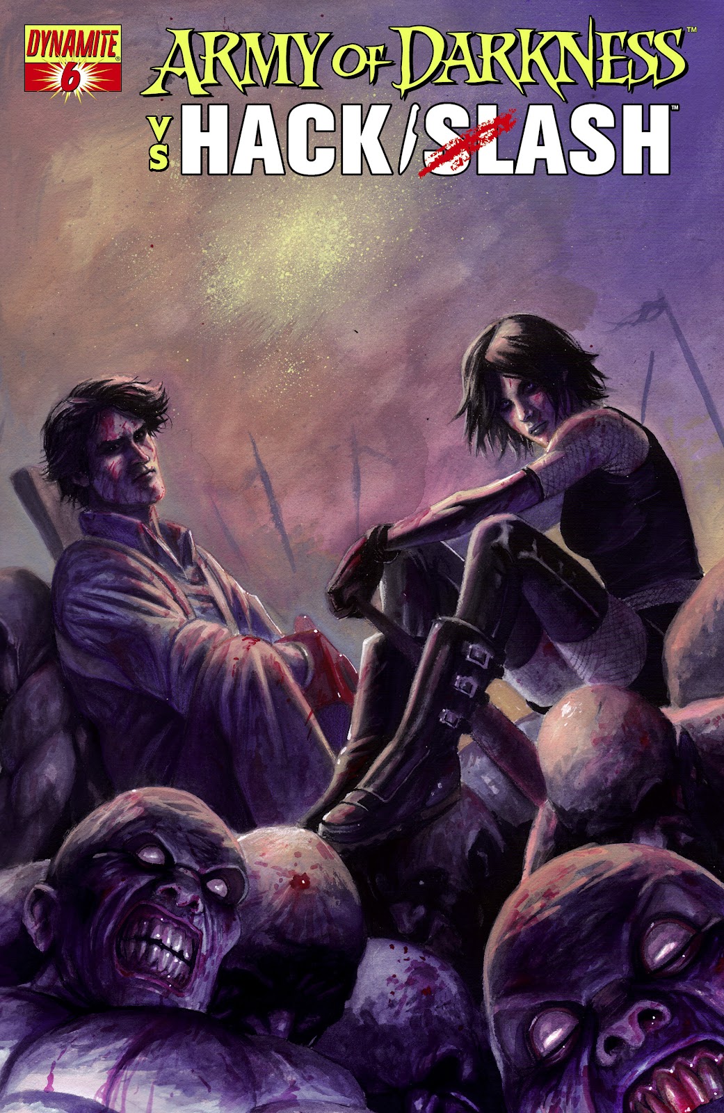 Army of Darkness vs. Hack/Slash issue 6 - Page 1