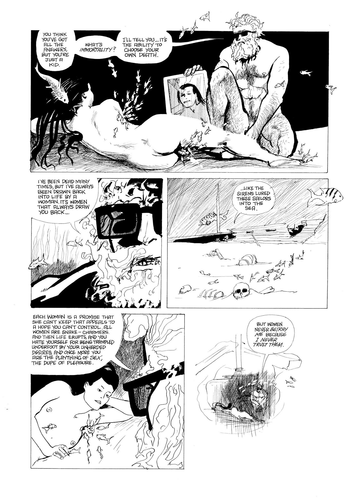 Read online Eddie Campbell's Bacchus comic -  Issue # TPB 3 - 37