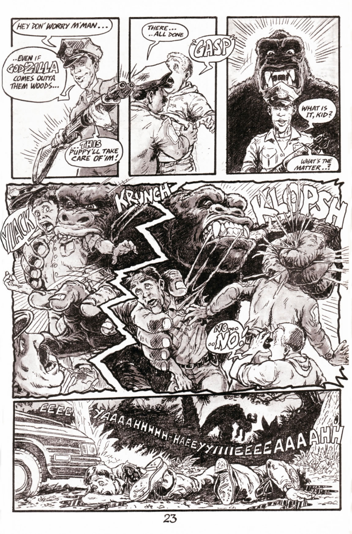 Read online Cavewoman comic -  Issue #4 - 24