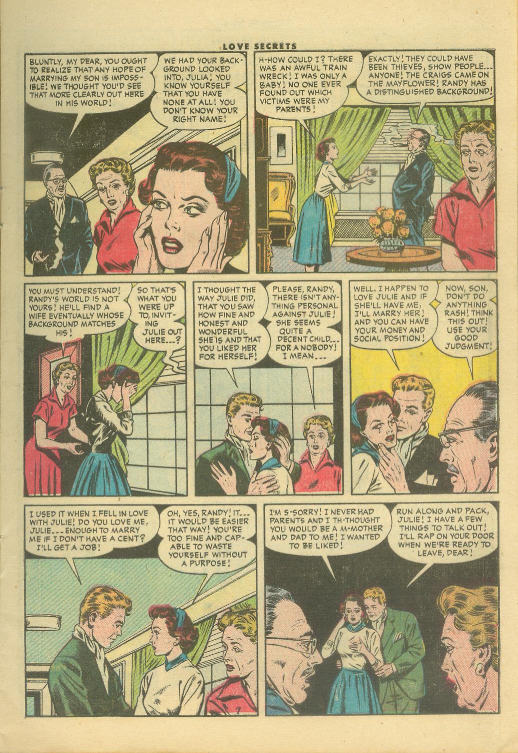 Read online Love Secrets (1953) comic -  Issue #51 - 9
