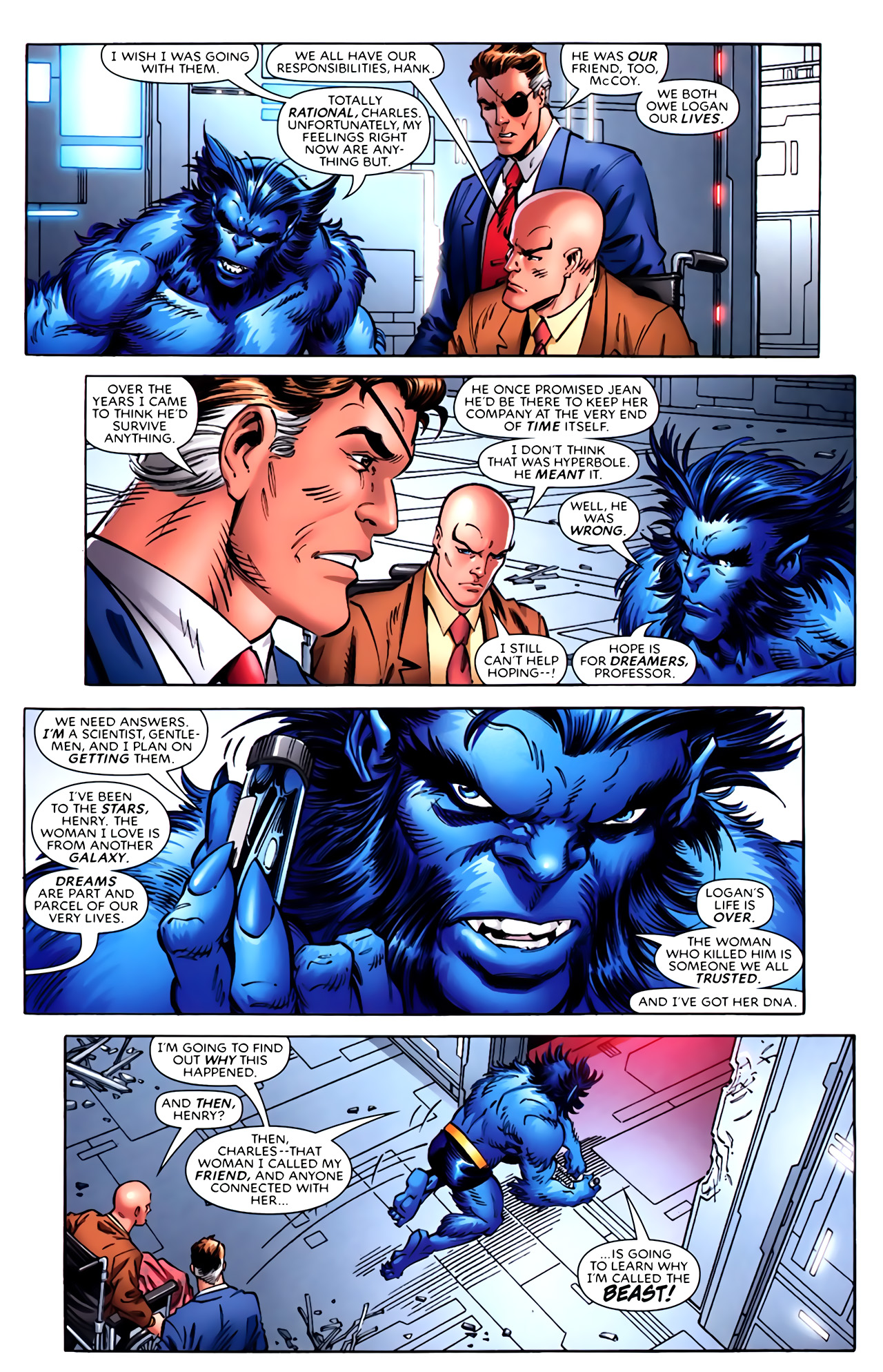 Read online X-Men Forever (2009) comic -  Issue #4 - 16