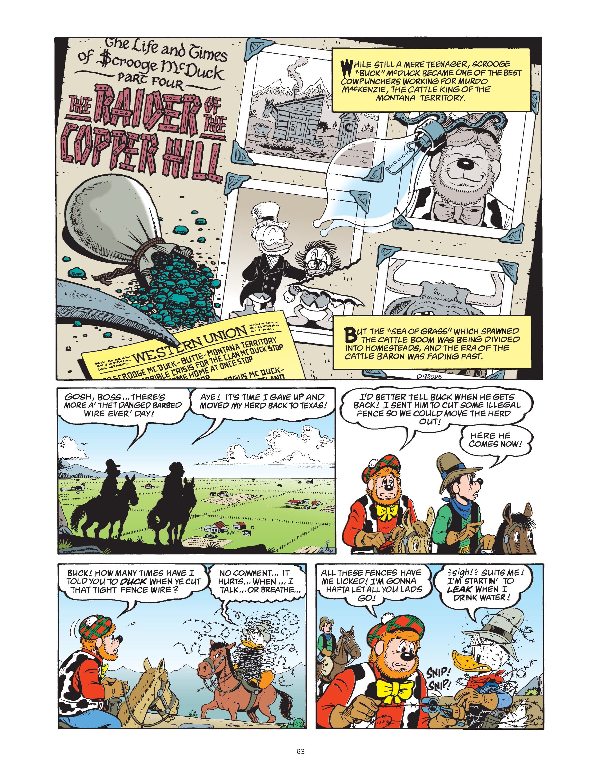 Read online The Complete Life and Times of Scrooge McDuck comic -  Issue # TPB 1 (Part 1) - 67