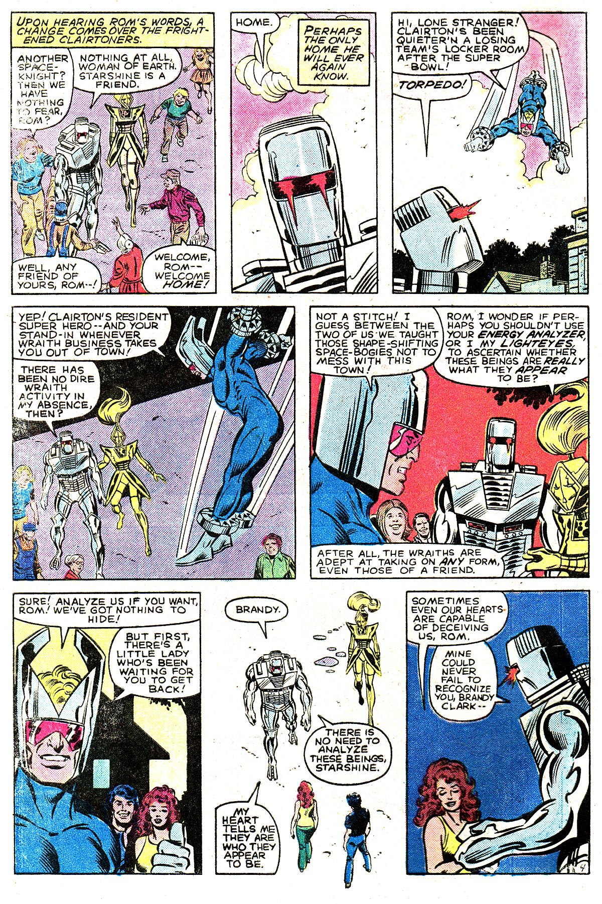 Read online ROM (1979) comic -  Issue #28 - 5