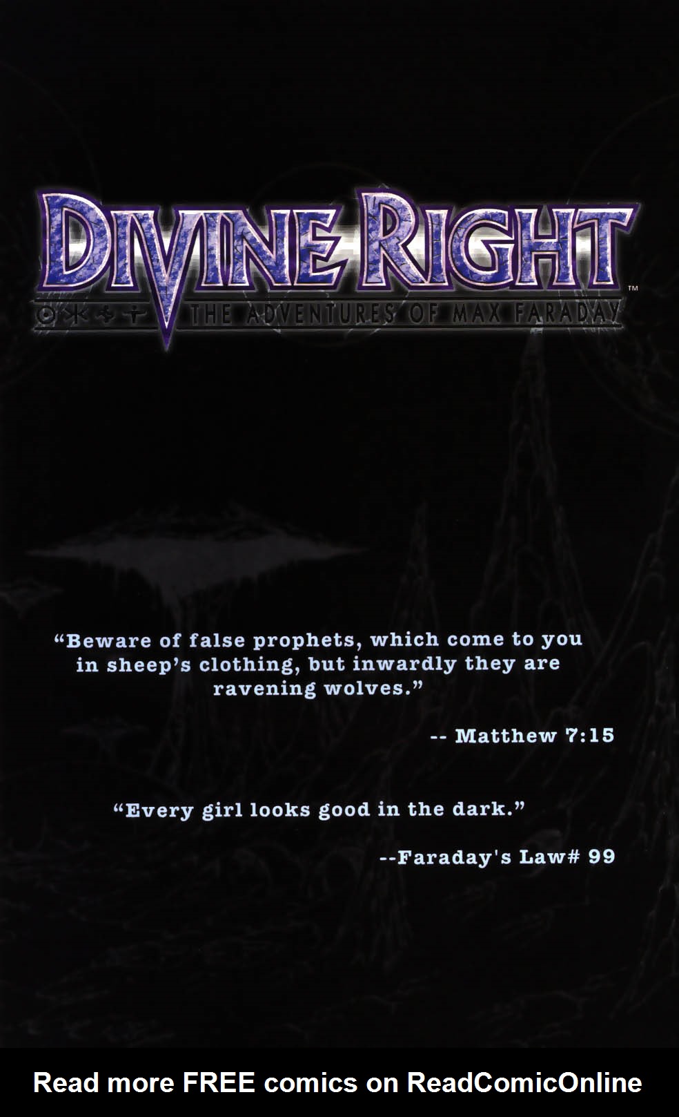 Read online Divine Right comic -  Issue #6 - 2