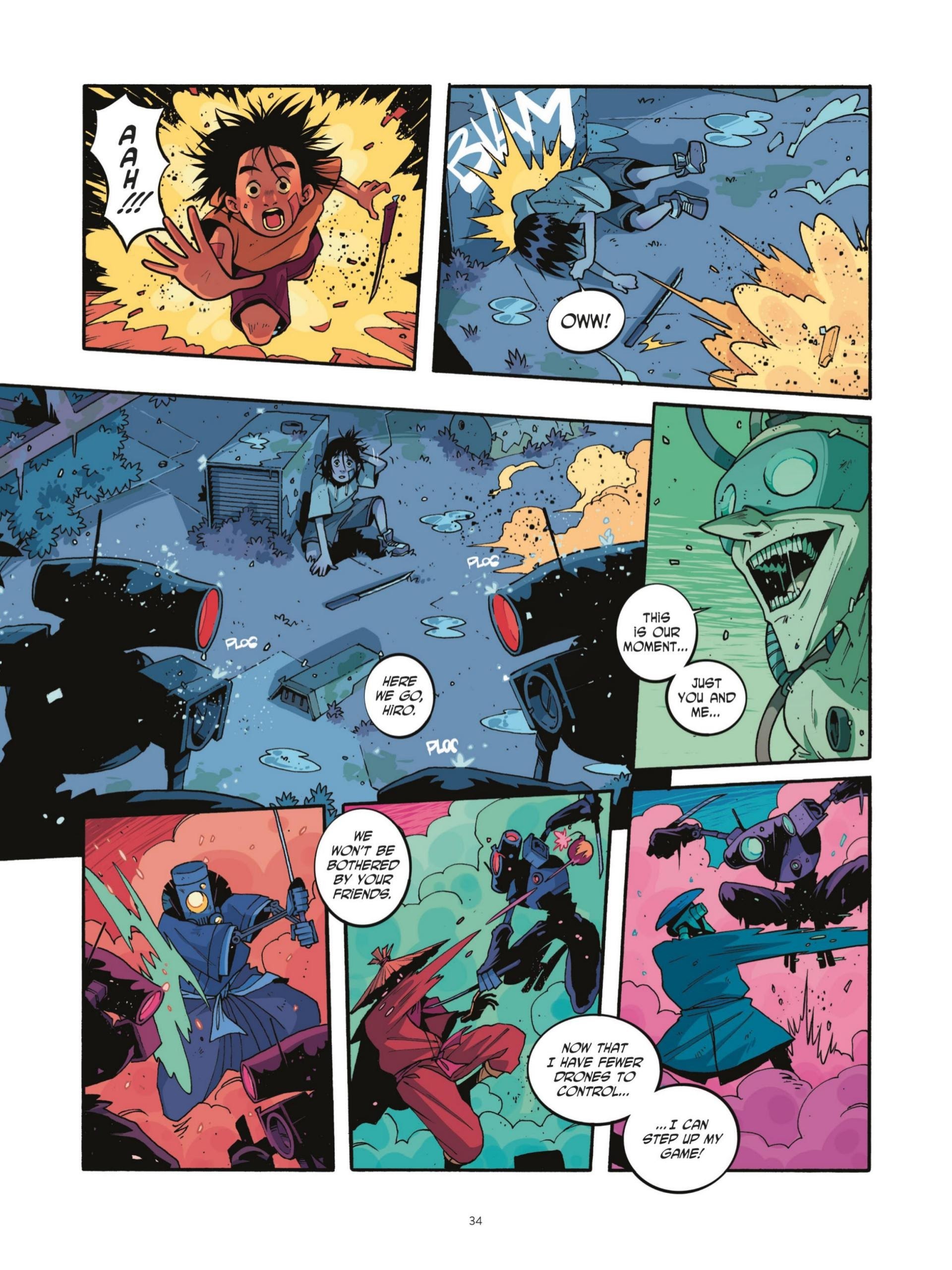 Read online Yojimbot (2021) comic -  Issue #3 - 34