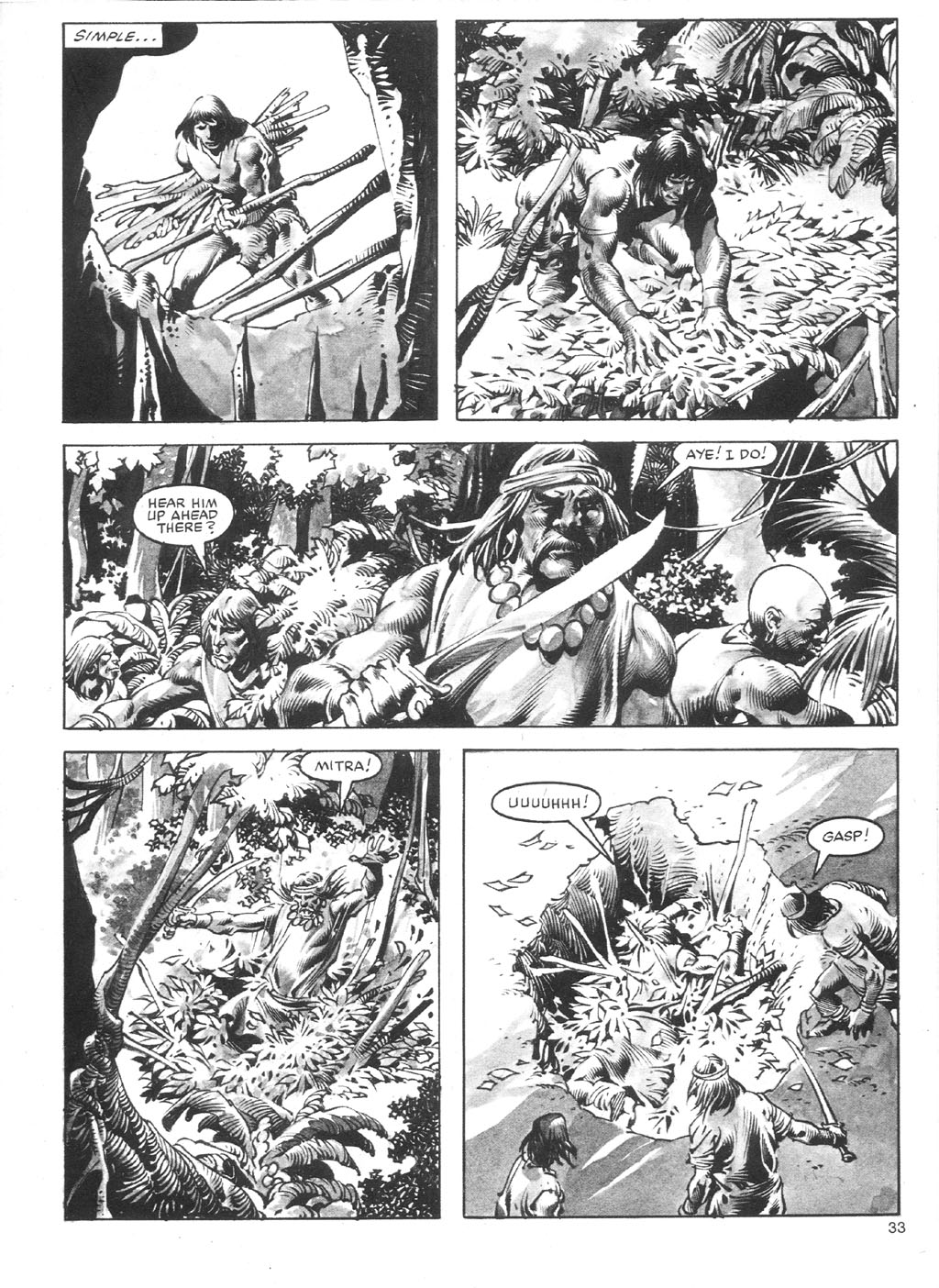 Read online The Savage Sword Of Conan comic -  Issue #88 - 33