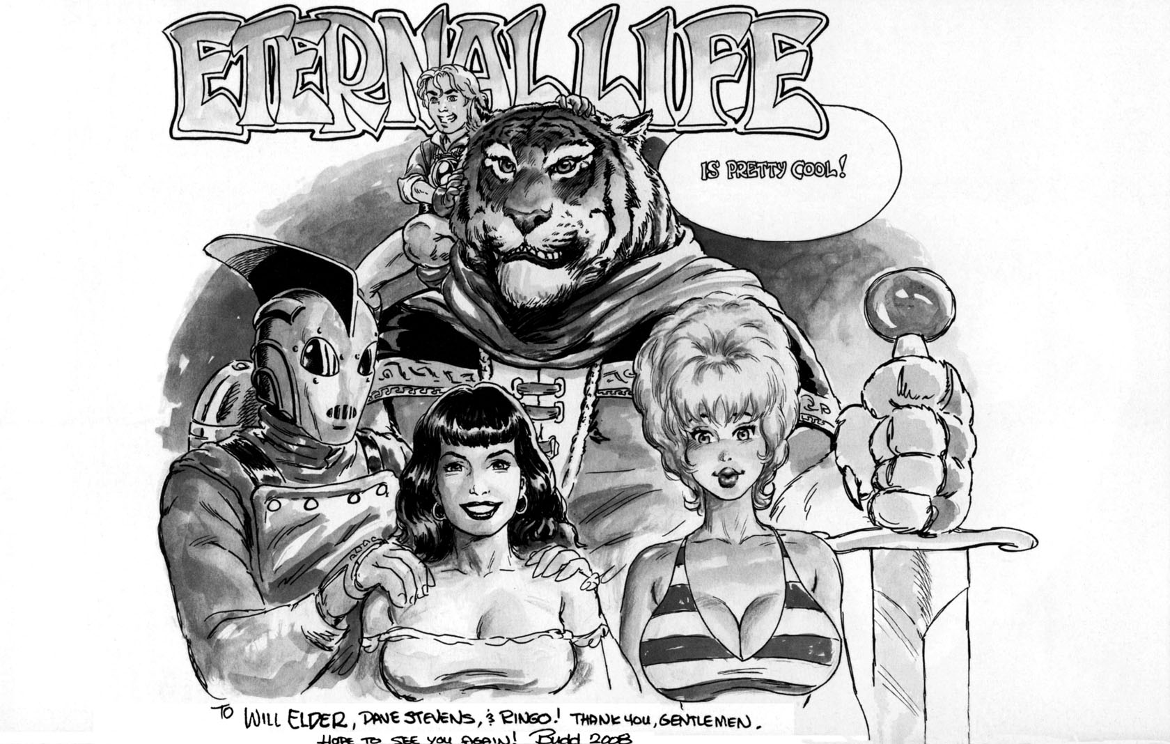 Read online Cavewoman: Prehistoric Pinups comic -  Issue #6 - 26