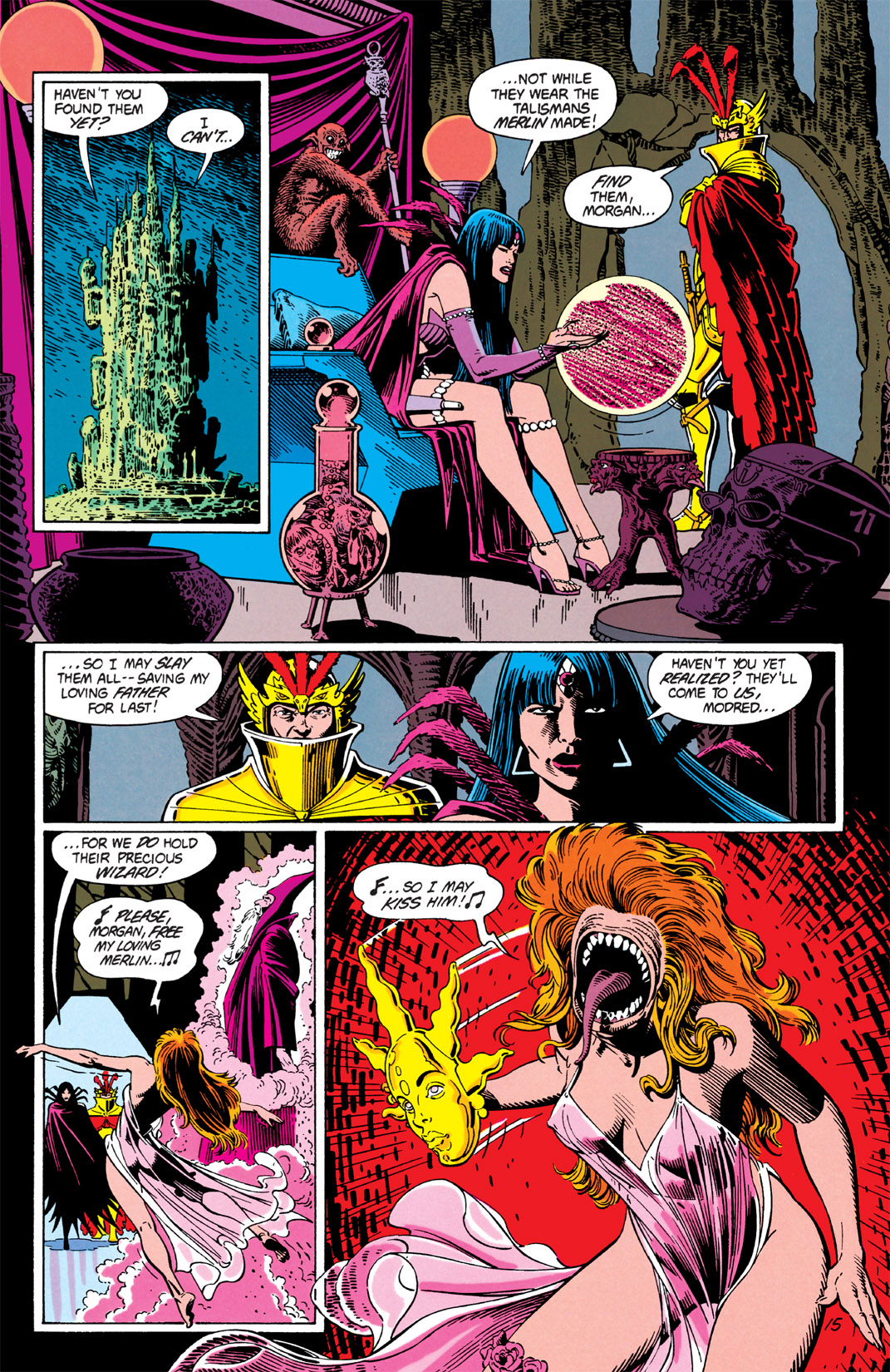 Read online Camelot 3000 comic -  Issue #11 - 17