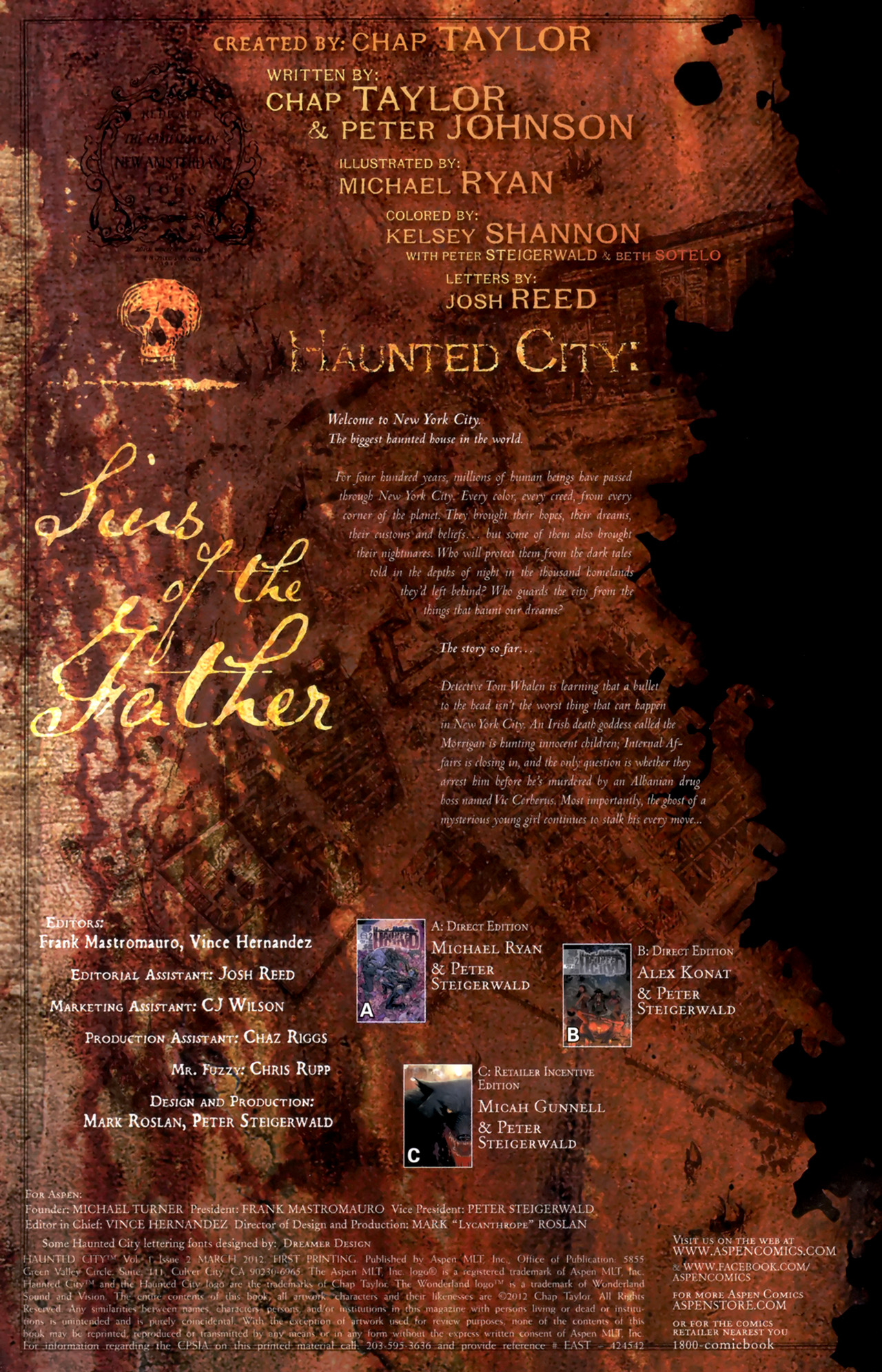 Read online Haunted City comic -  Issue #2 - 2