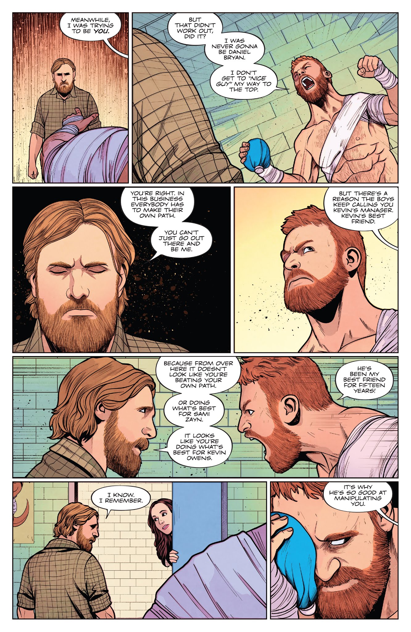 Read online WWE comic -  Issue #20 - 12