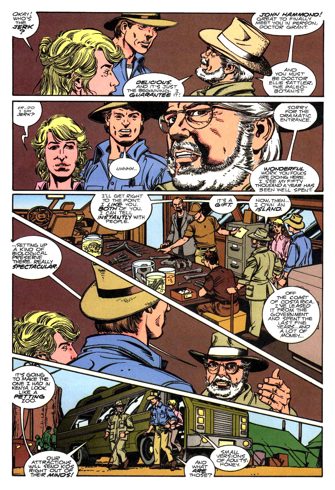 Read online Jurassic Park (1993) comic -  Issue #1 - 15