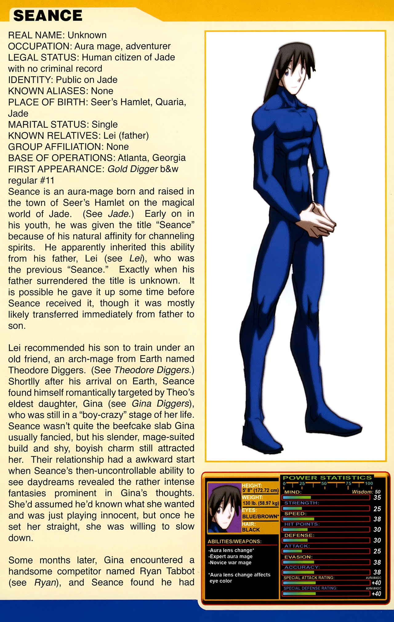 Read online Gold Digger Sourcebook: The Official Handbook of the GD Universe comic -  Issue #12 - 19