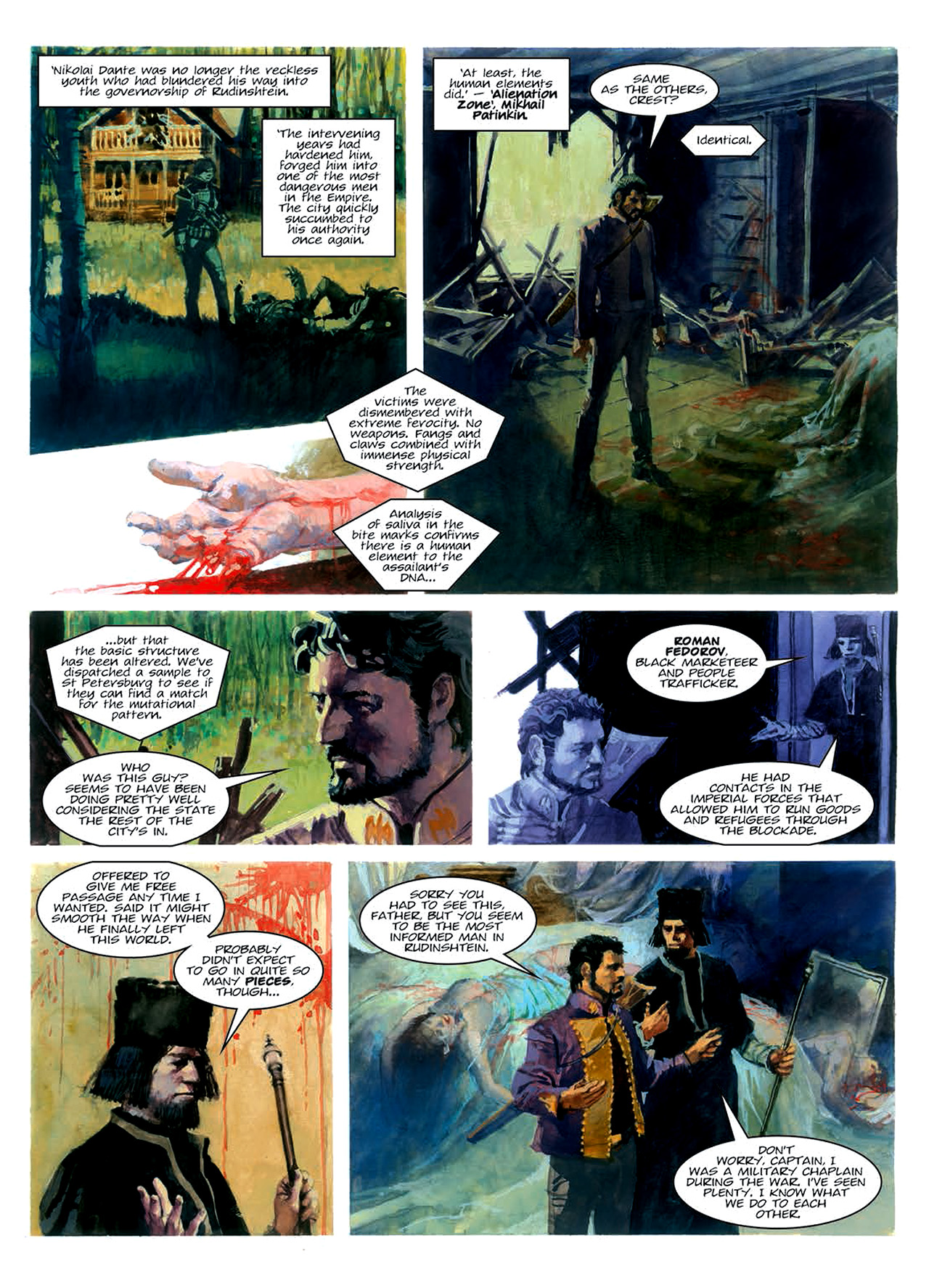 Read online Nikolai Dante comic -  Issue # TPB 8 - 81