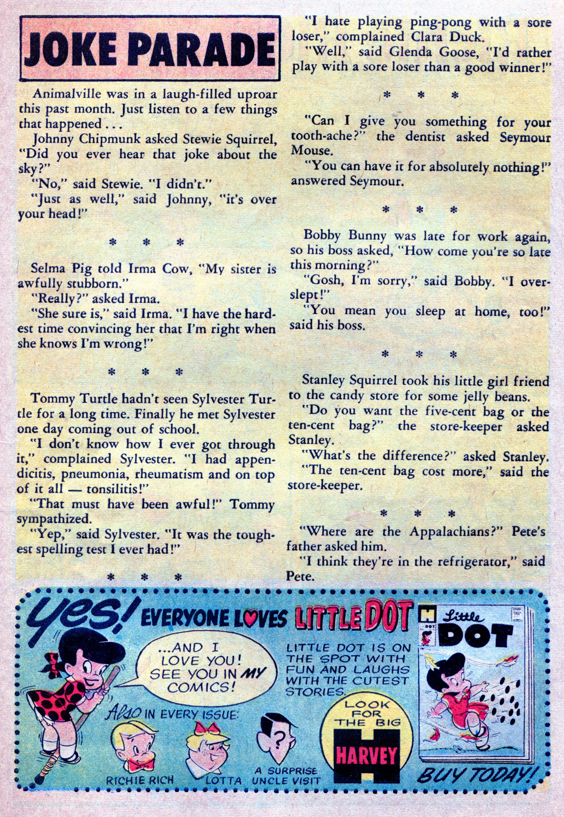Read online Little Lotta comic -  Issue #19 - 27