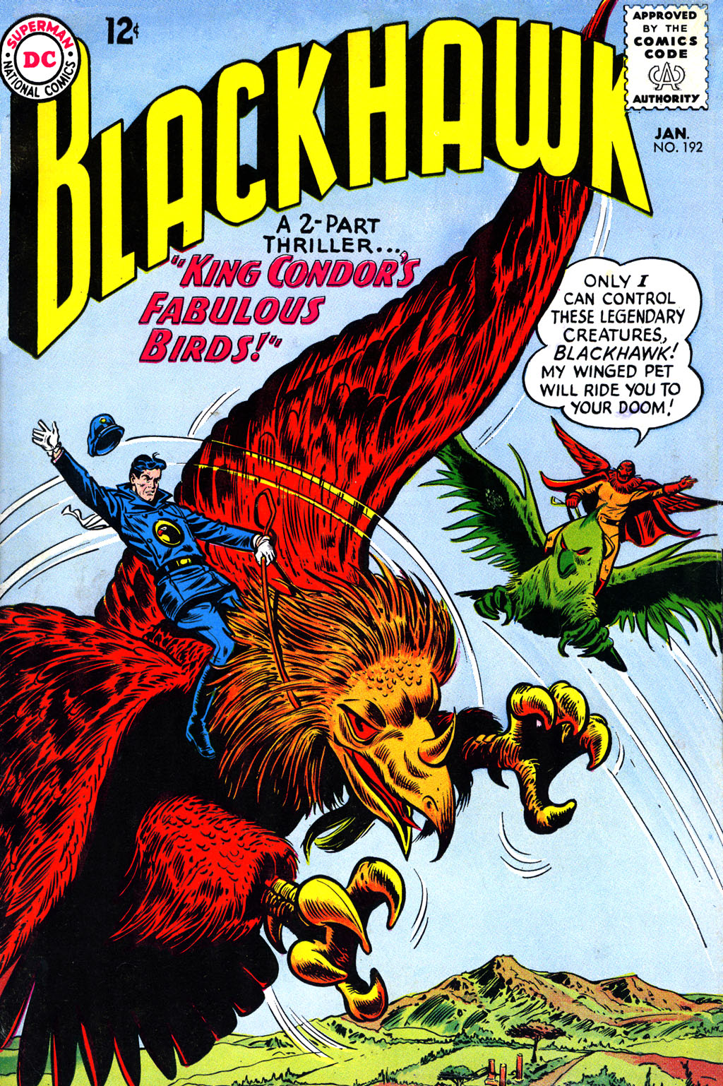 Read online Blackhawk (1957) comic -  Issue #192 - 1